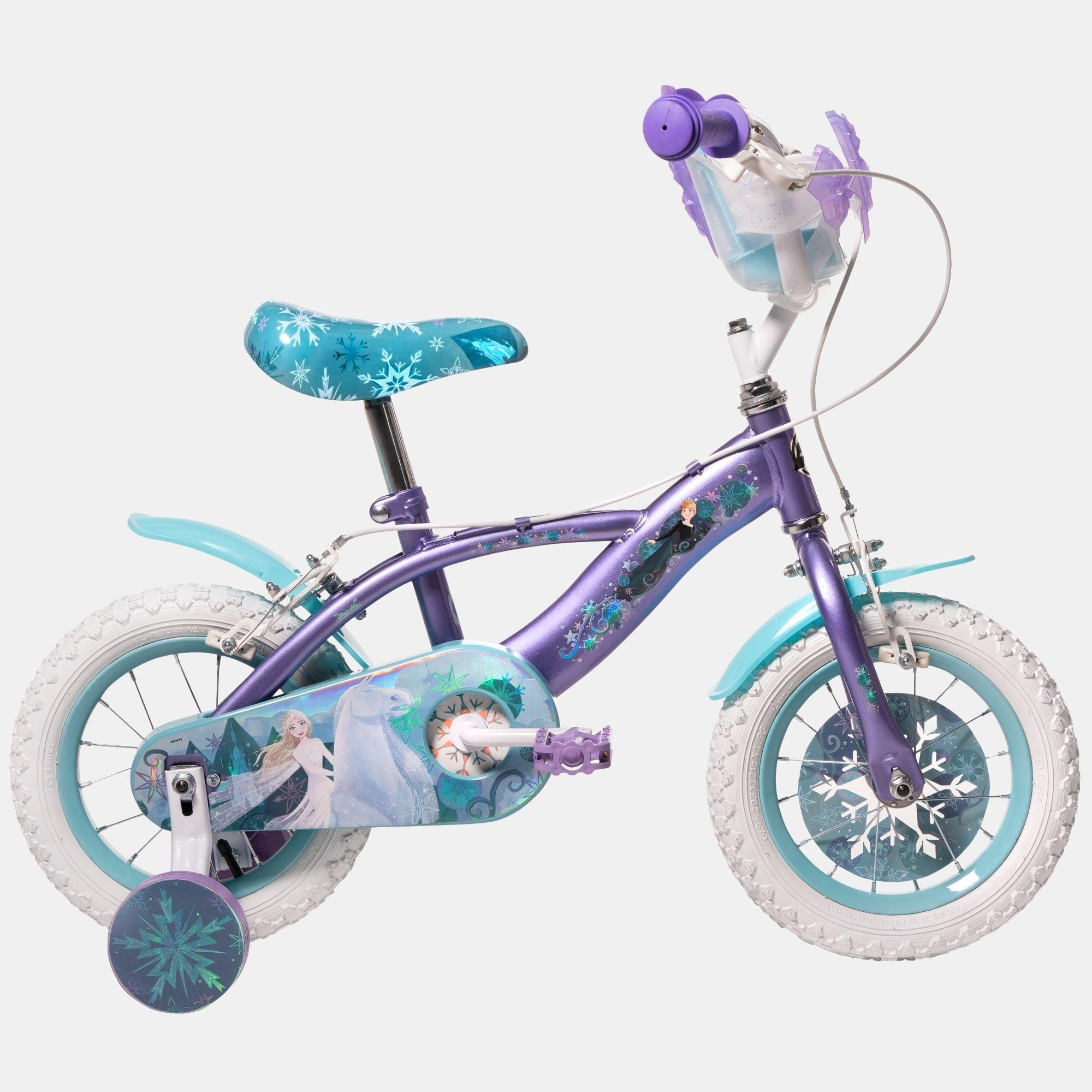 Blue - Character - Frozen 12 Inch Childrens Bike - 2