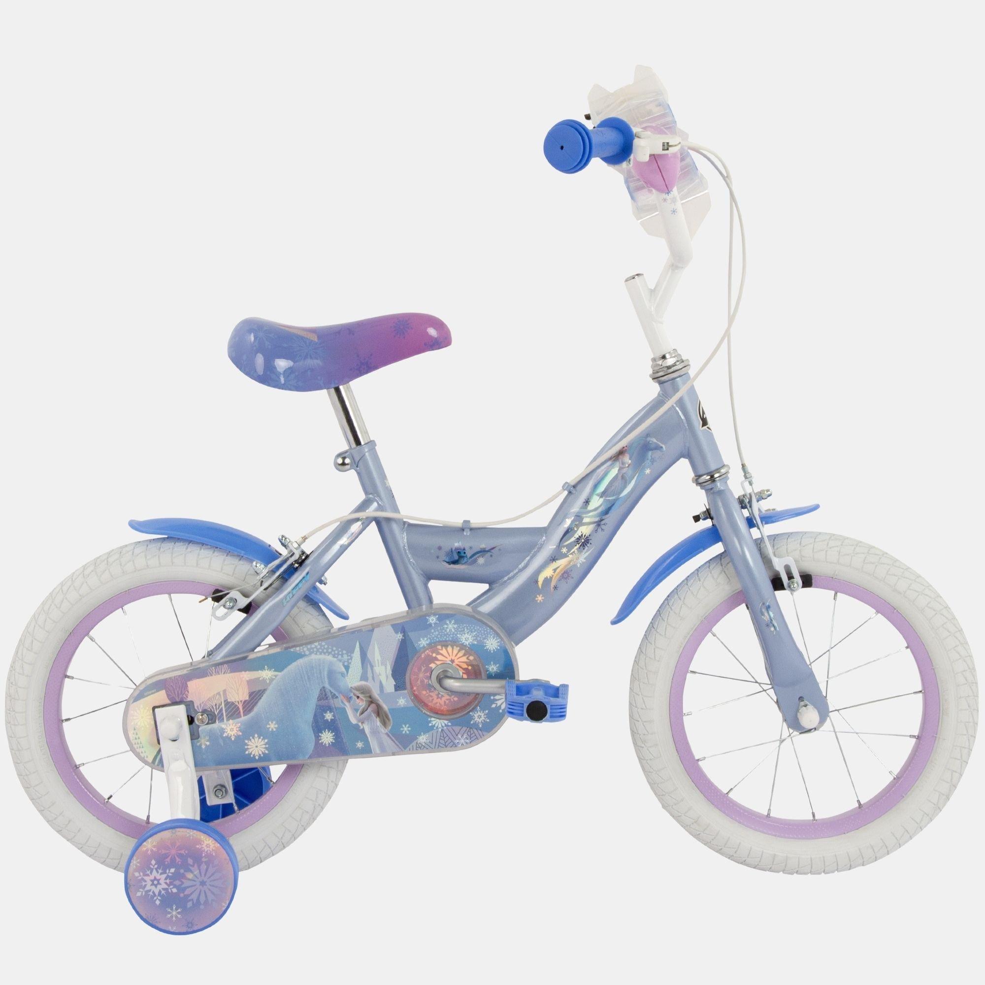 Blue - Character - Frozen 14 Inch Childrens Bike - 2