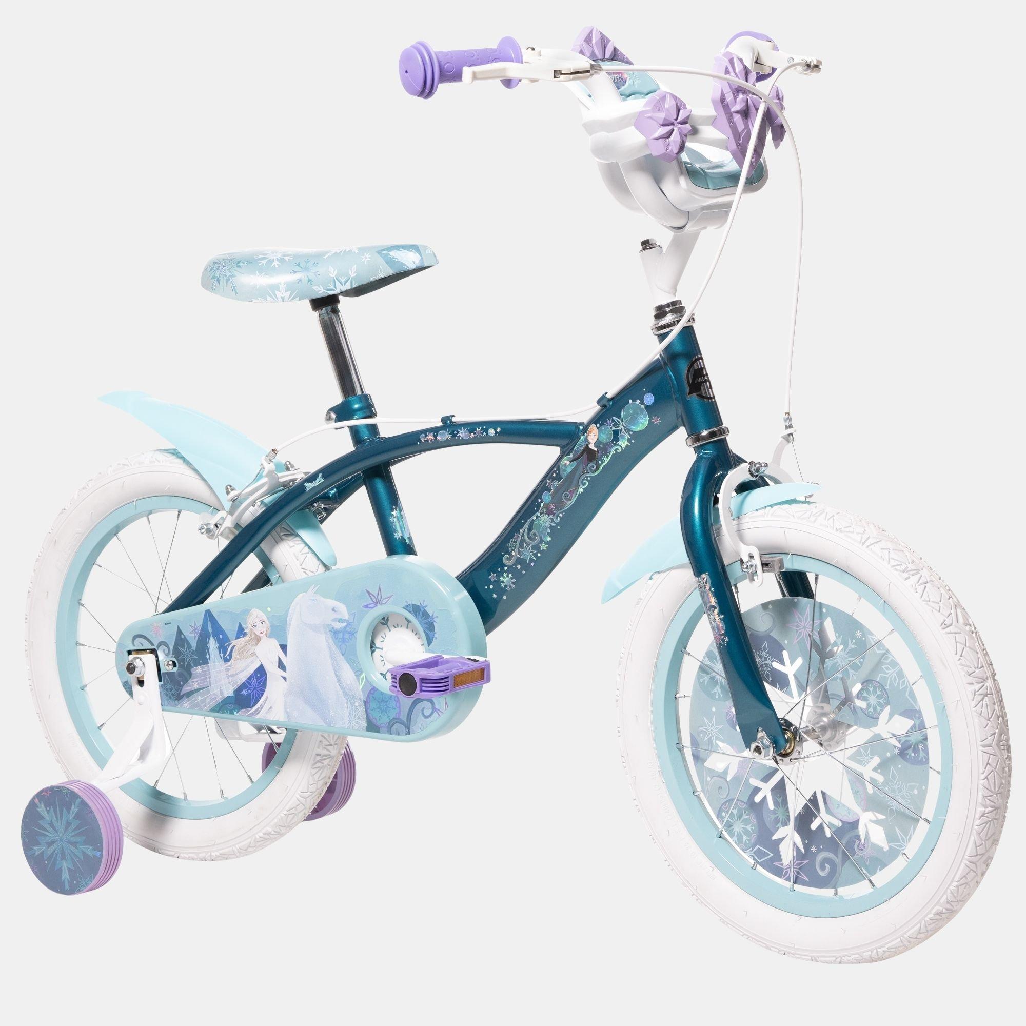 Blue - Character - Frozen 16 Inch Childrens Bike - 2