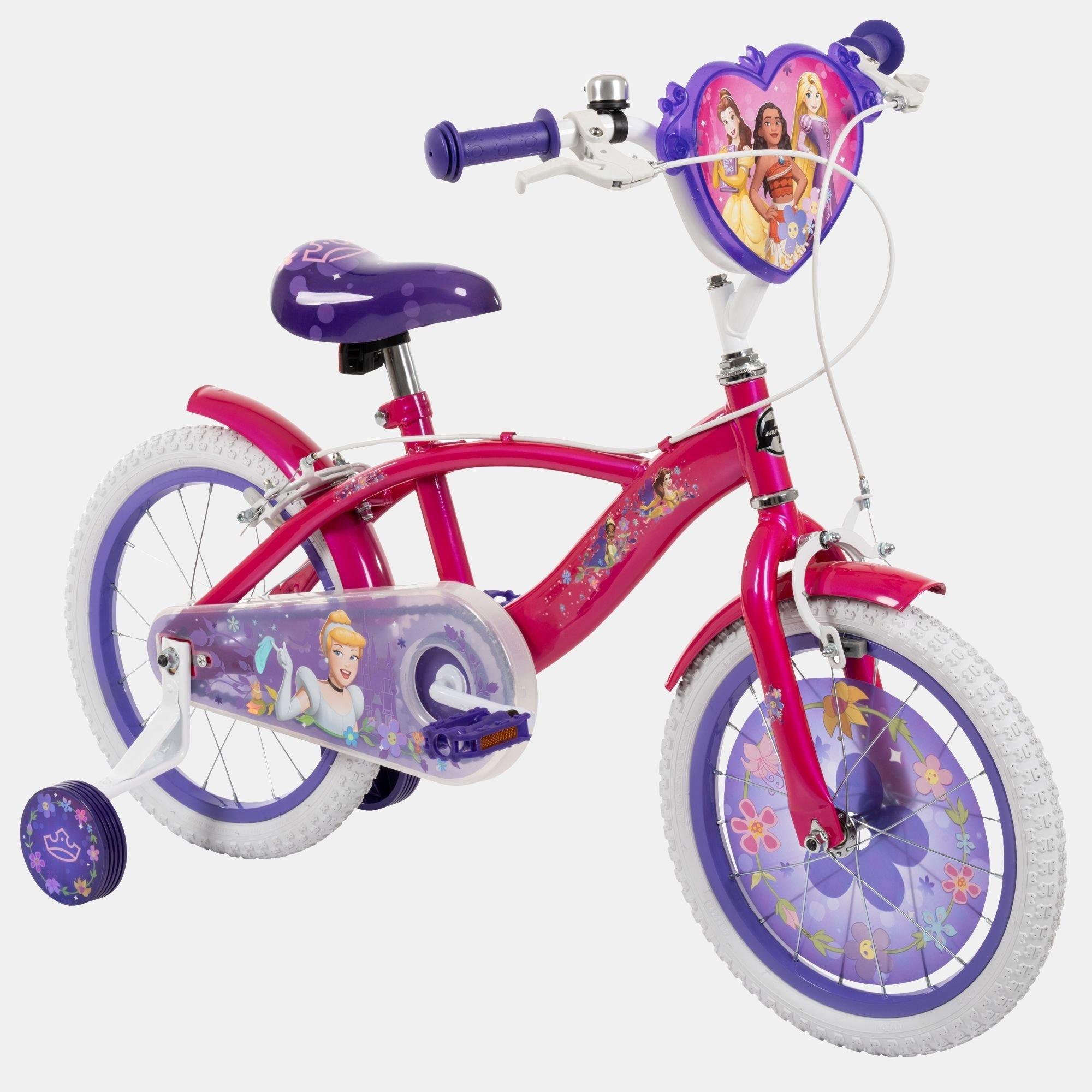Pink - Character - Princess 16 Inch Childrens Bike - 1