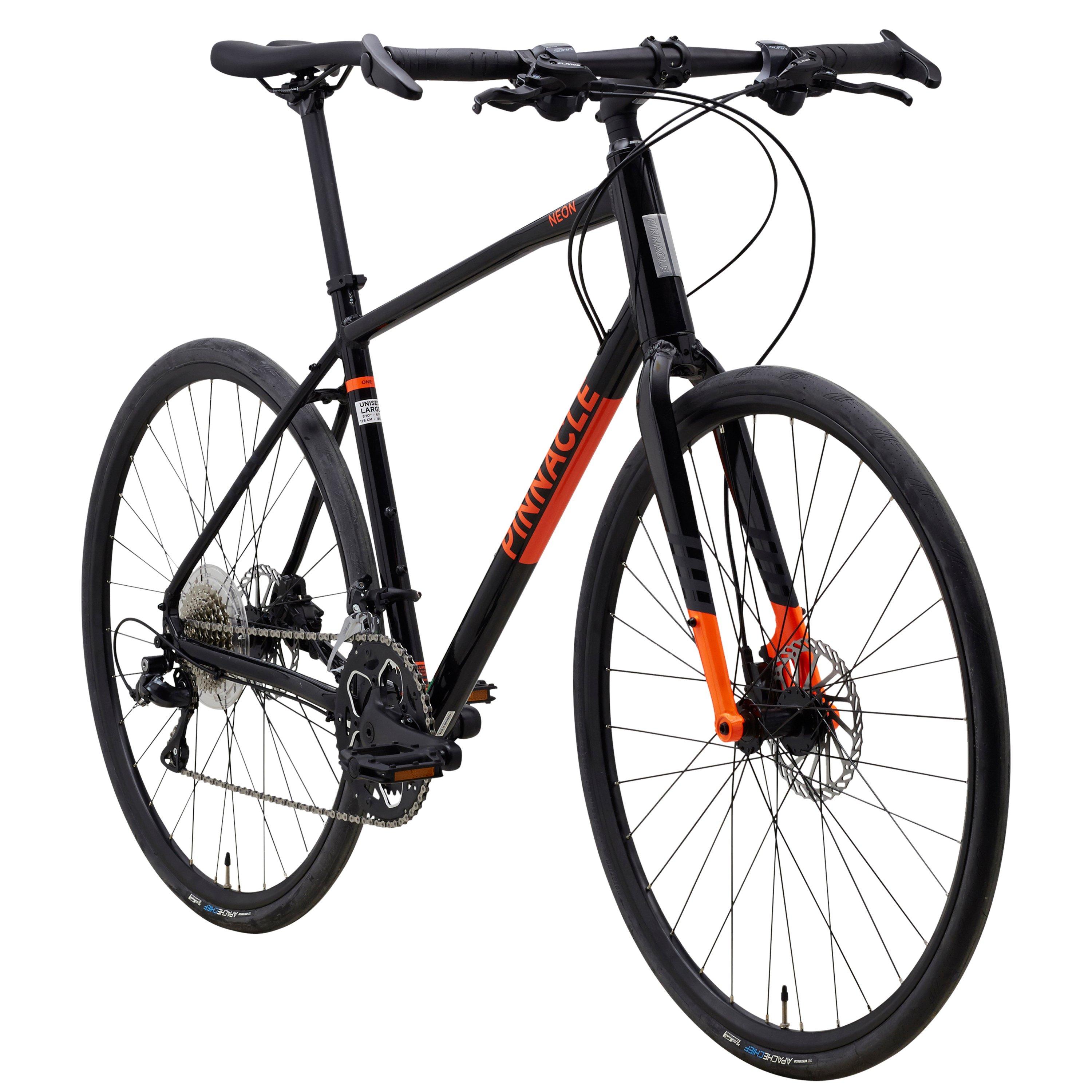 Black (B) - Pinnacle - Neon 1 Hybrid Bike Mens - 2