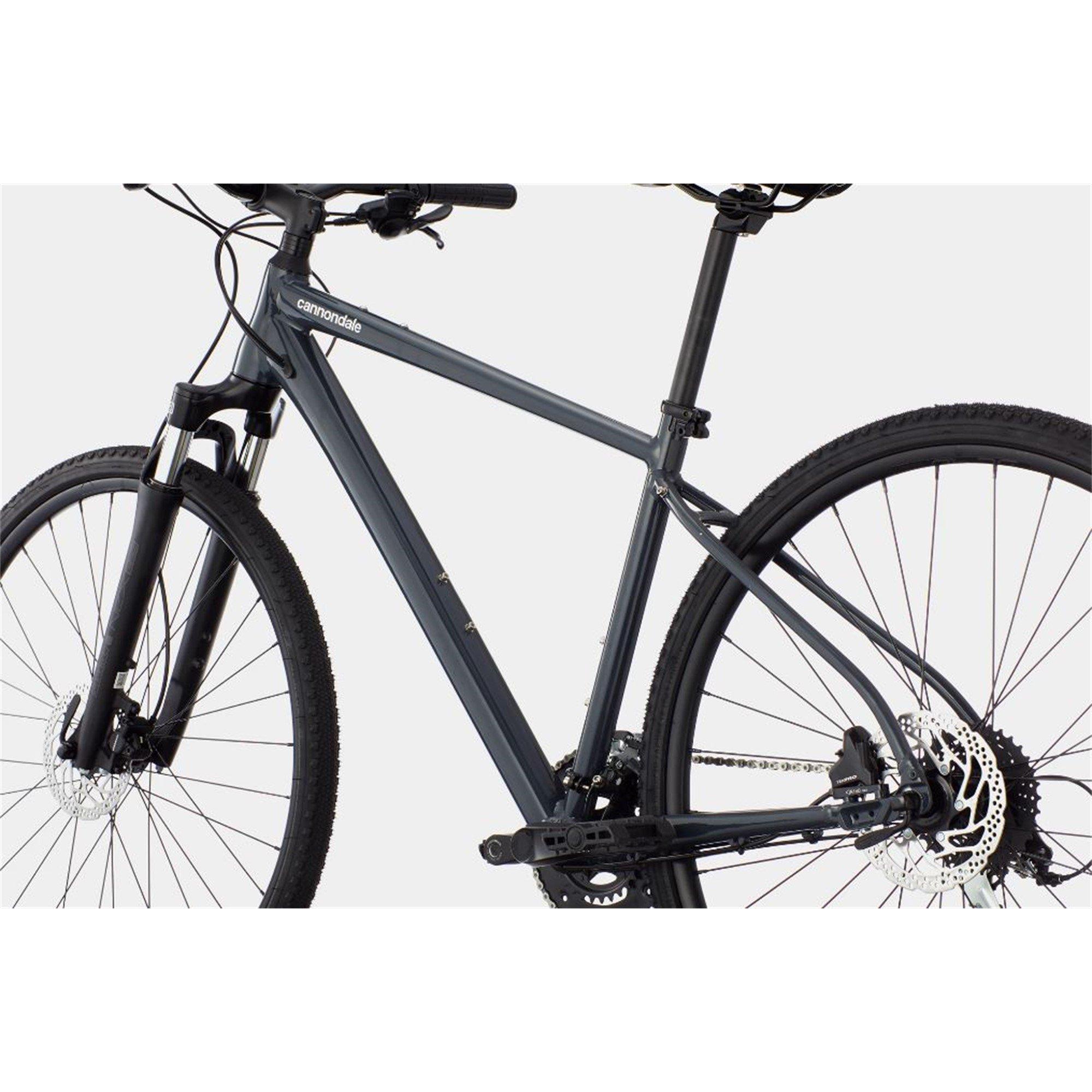 Slate Gray 23 - Cannondale - Quick CX 3 Hybrid Bike - 2