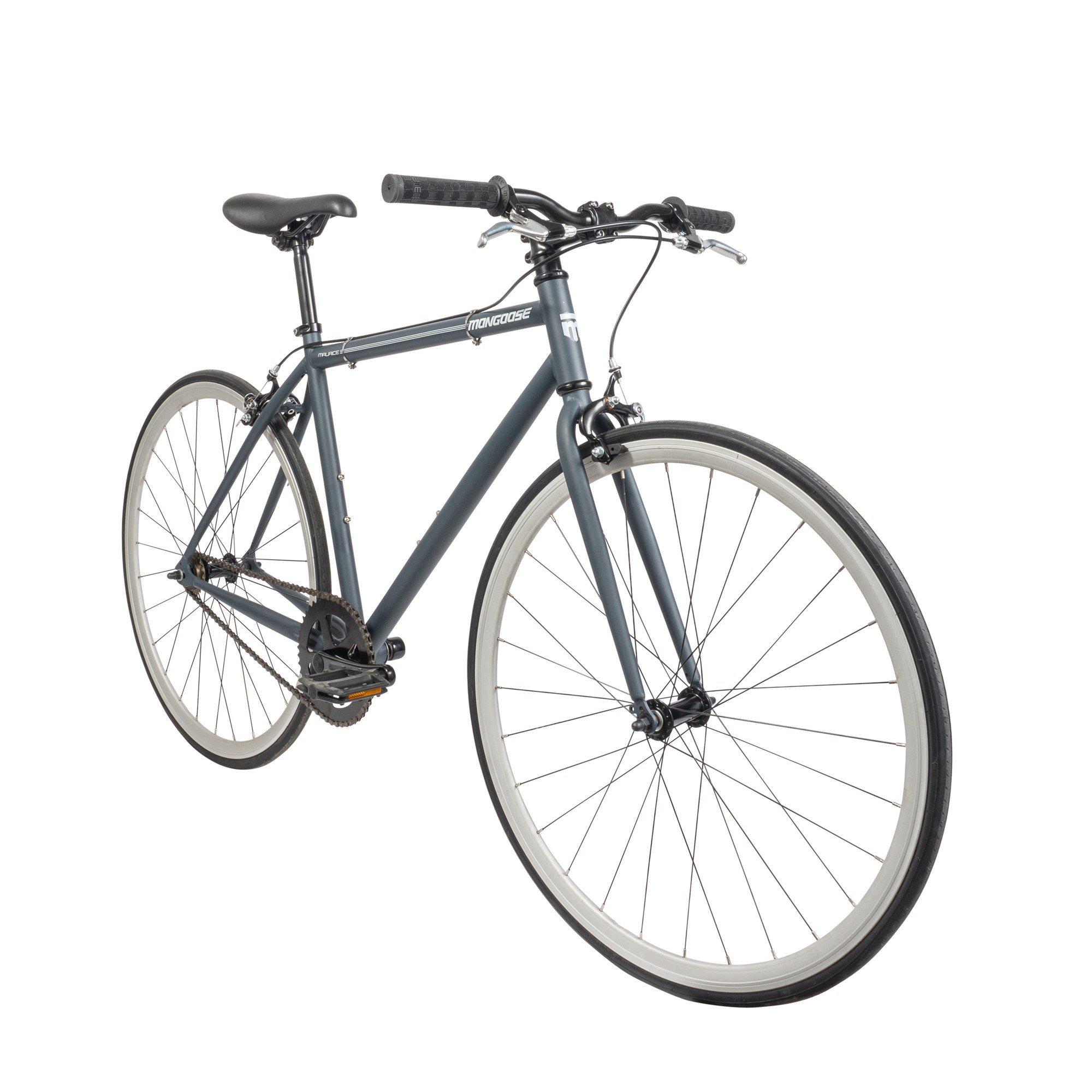 Grey 22 (B) - Mongoose - Maurice Singlespeed Bike Adults - 2
