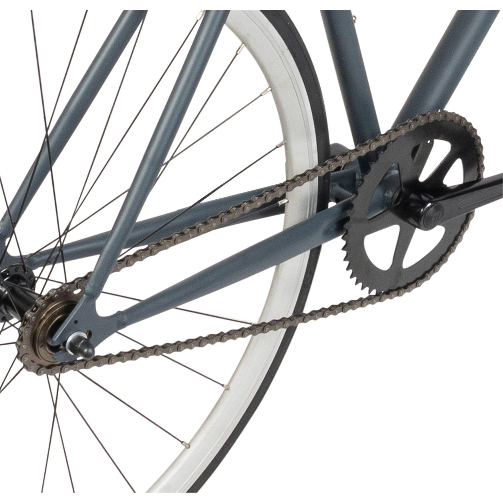 Grey 22 (B) - Mongoose - Maurice Singlespeed Bike Adults - 4