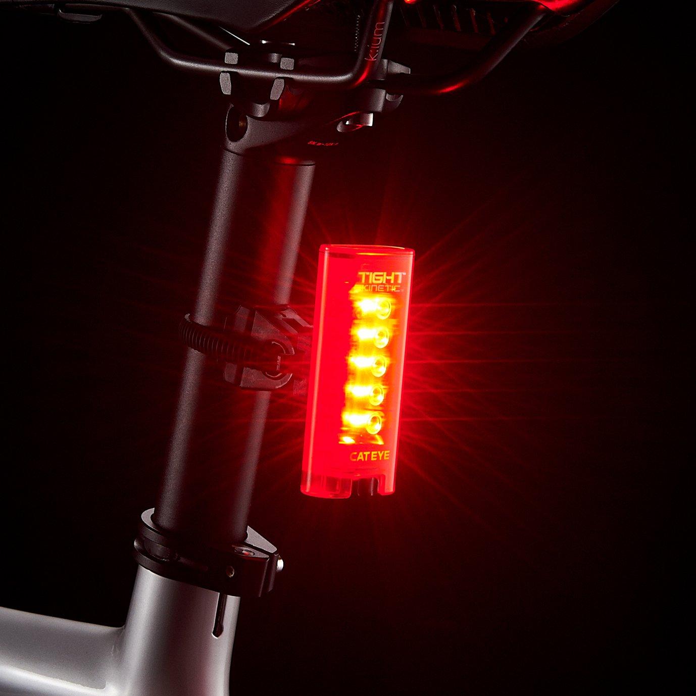Rood - Cateye - Tight Kinetic Rear Brake Light - 3