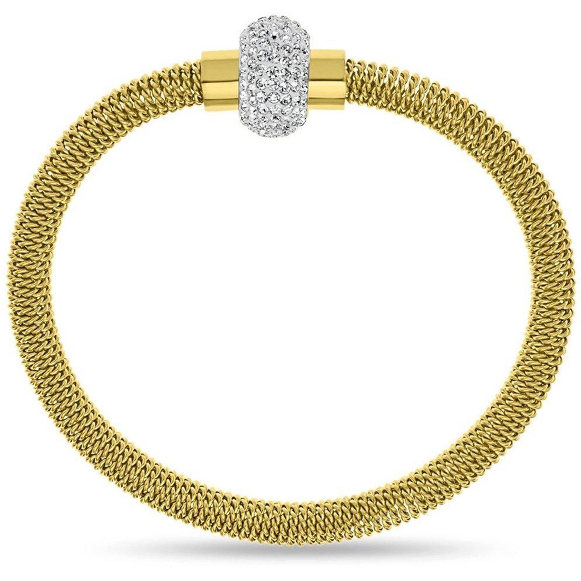 Yellow Gold - Be You - Sterling Silver Hypoallergenic Metal Bracelet