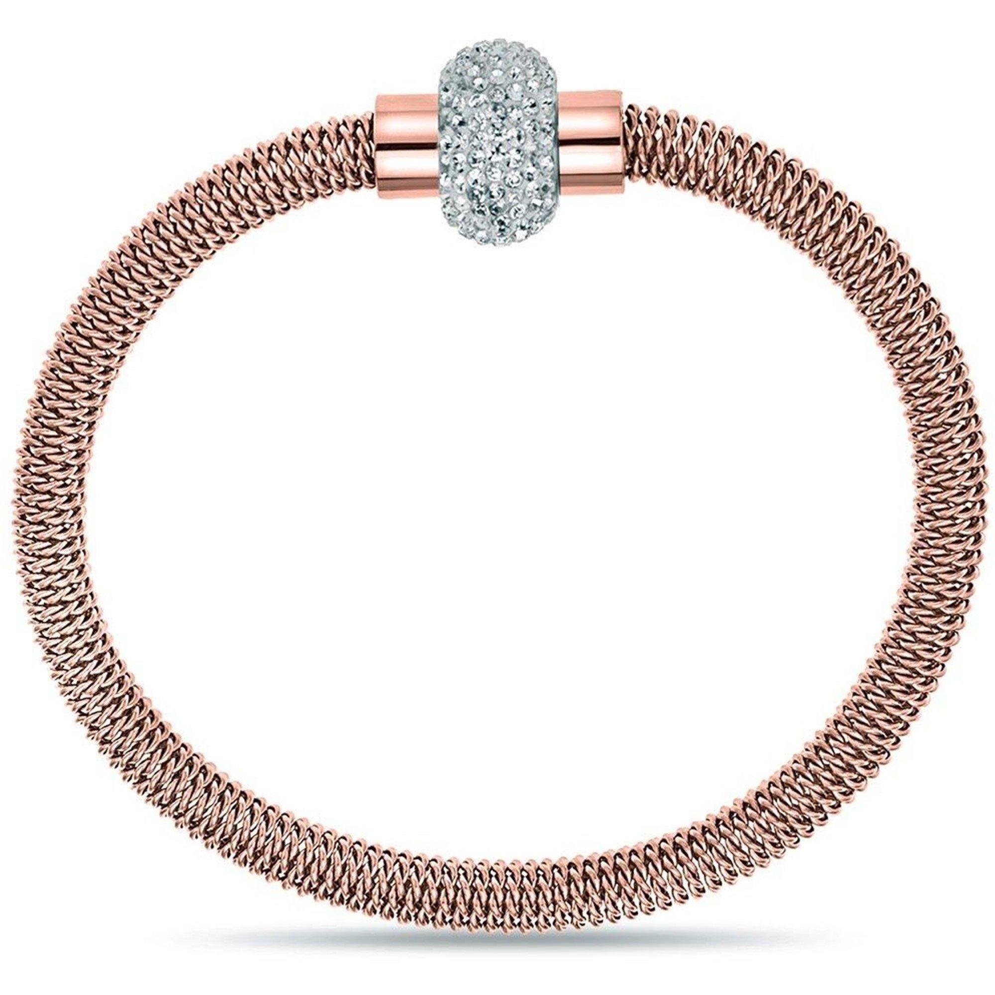 Rose Gold - Be You - Sterling Silver Hypoallergenic Metal Bracelet