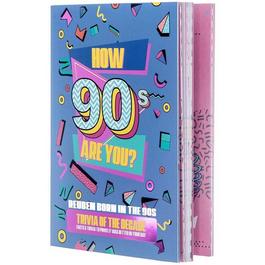 Boxer Gifts How 90s Are You? Trivia Book