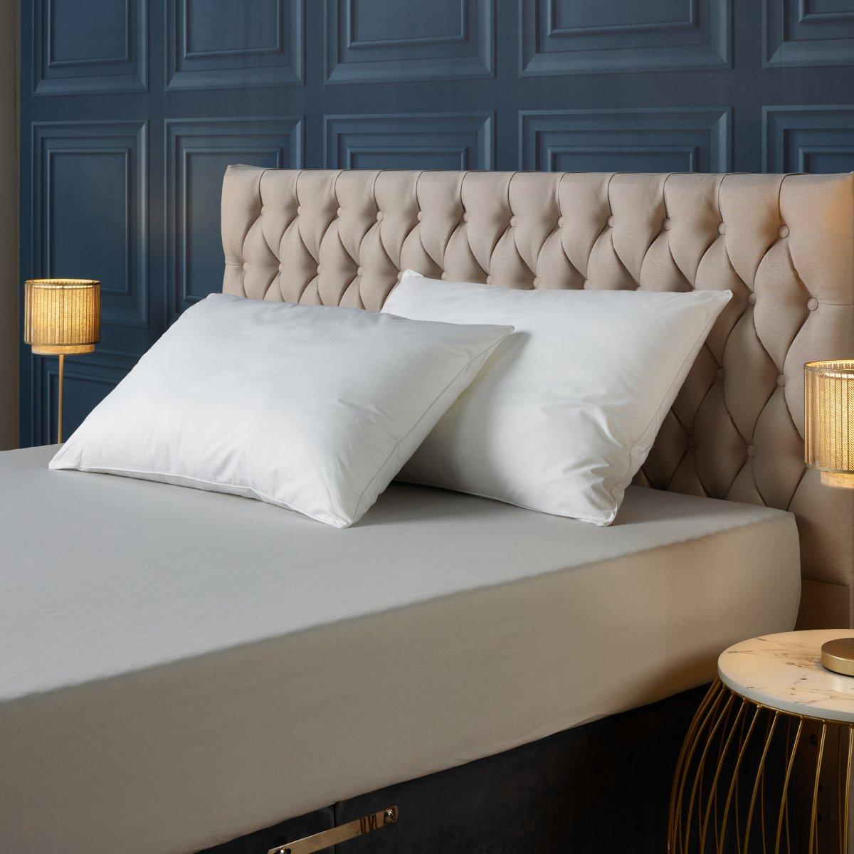 White - Downland - Downland Superfull Pillow Pair - 2