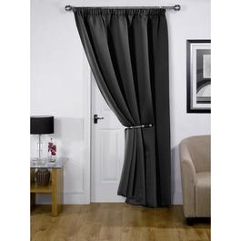 Studio Cali -Thermal Blackout Pencil Pleat Door Curtain