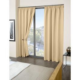 Other Cali -Woven Thermal Blackout Pencil Pleat Curtains