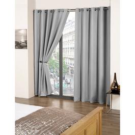 Emma Barclay Cali - Woven Thermal Blackout Eyelet Curtains