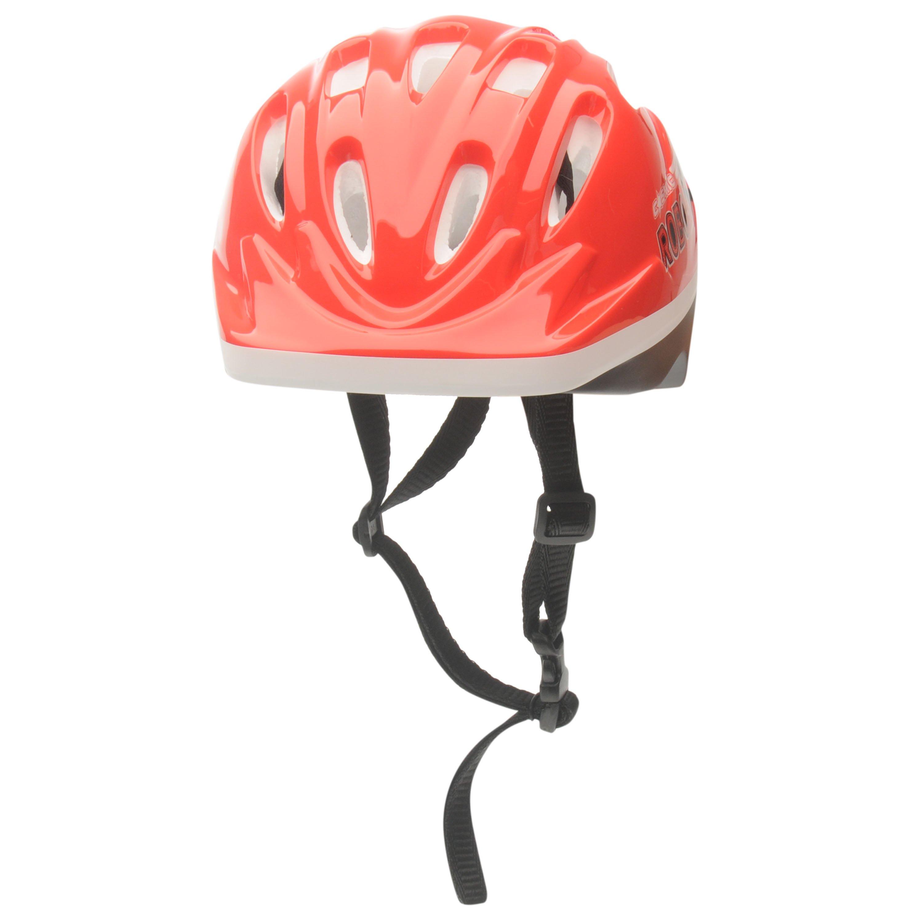 Red/Black - Cosmic - Bike Helmet and Pad Set Childrens - 3