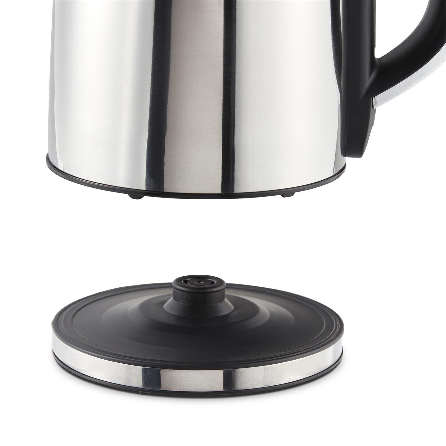 Silver - EGL - 1.7L Stainless Steel Jug Kettle - 2