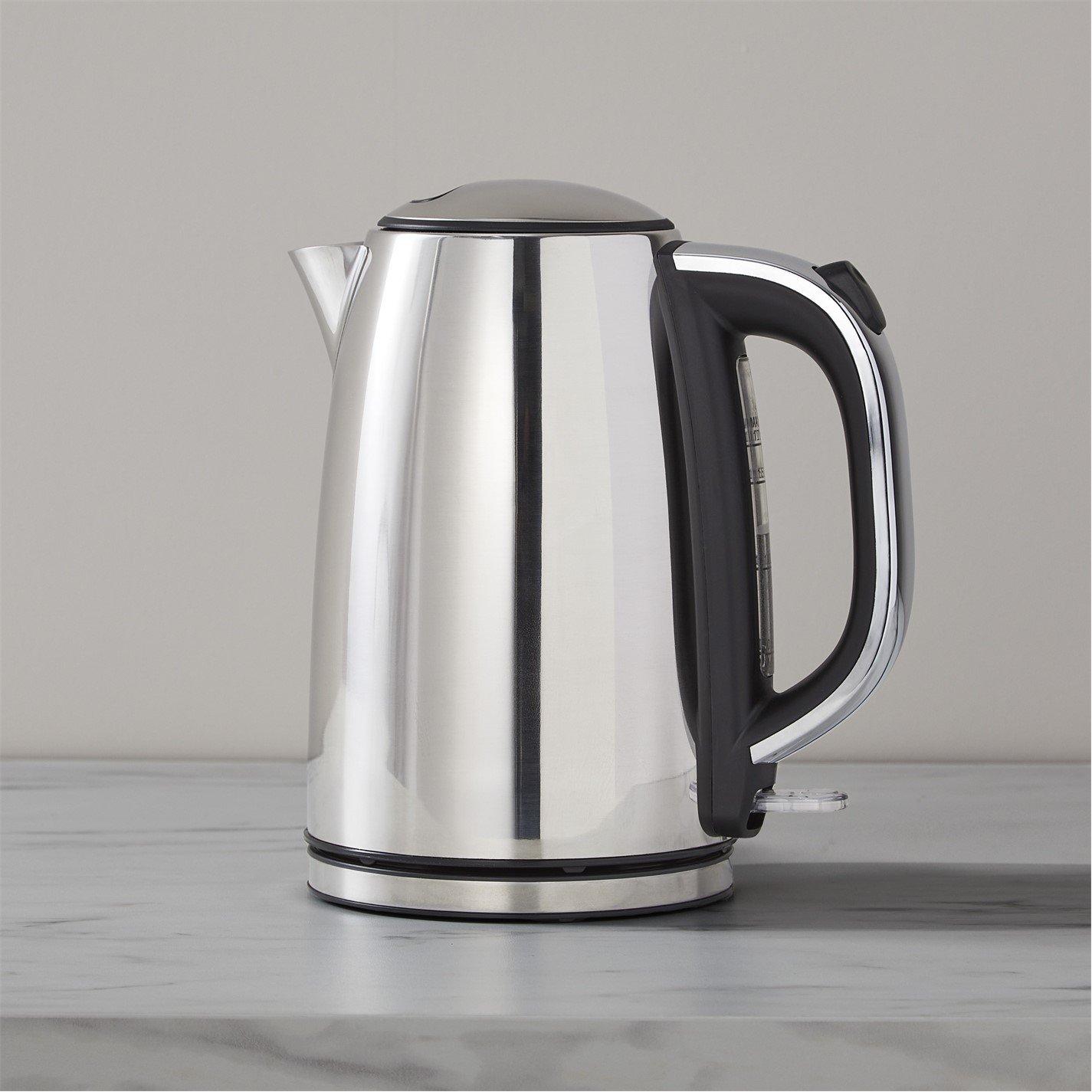 Silver - EGL - 1.7L Stainless Steel Jug Kettle - 3