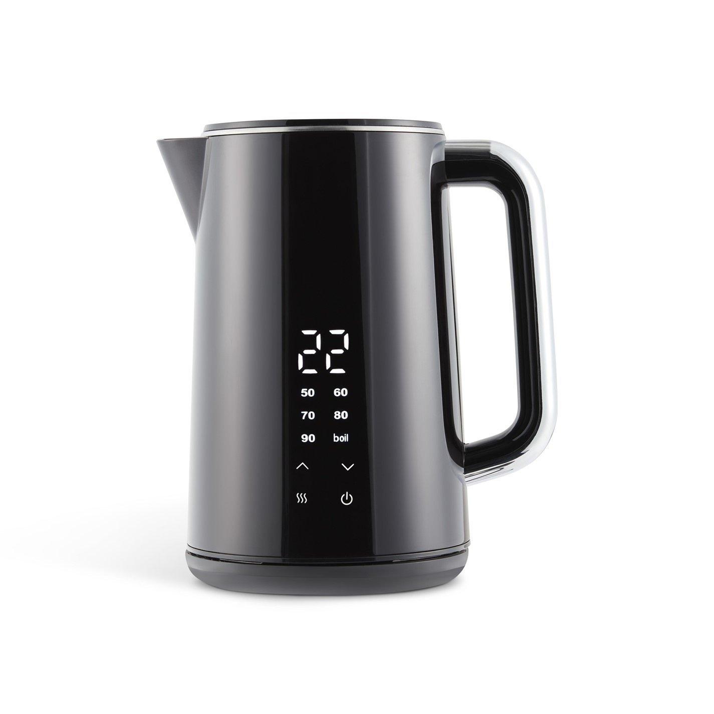 Black - Daewoo Electricals - 1.7L Black Digital Kettle - 1
