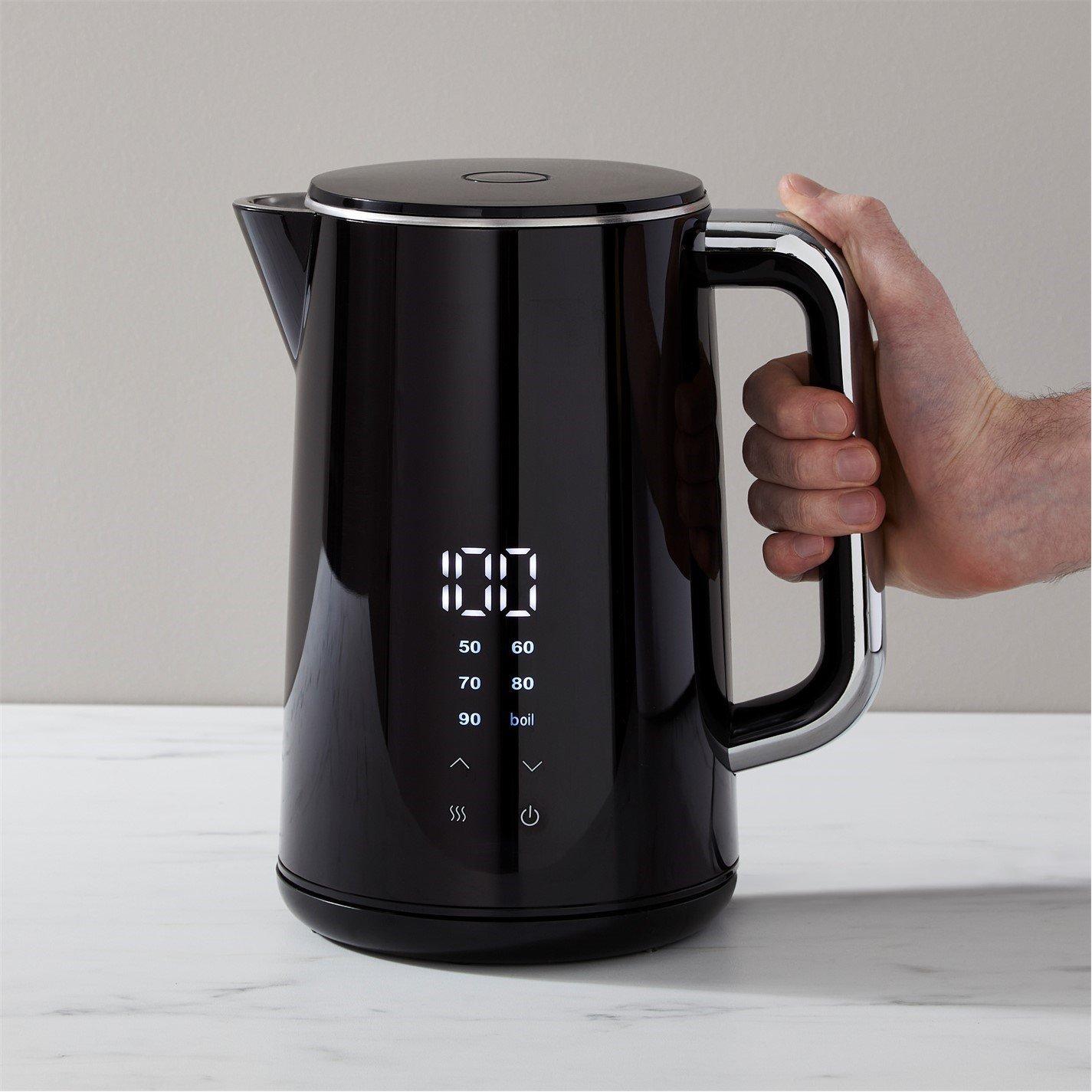 Black - Daewoo Electricals - 1.7L Black Digital Kettle - 2