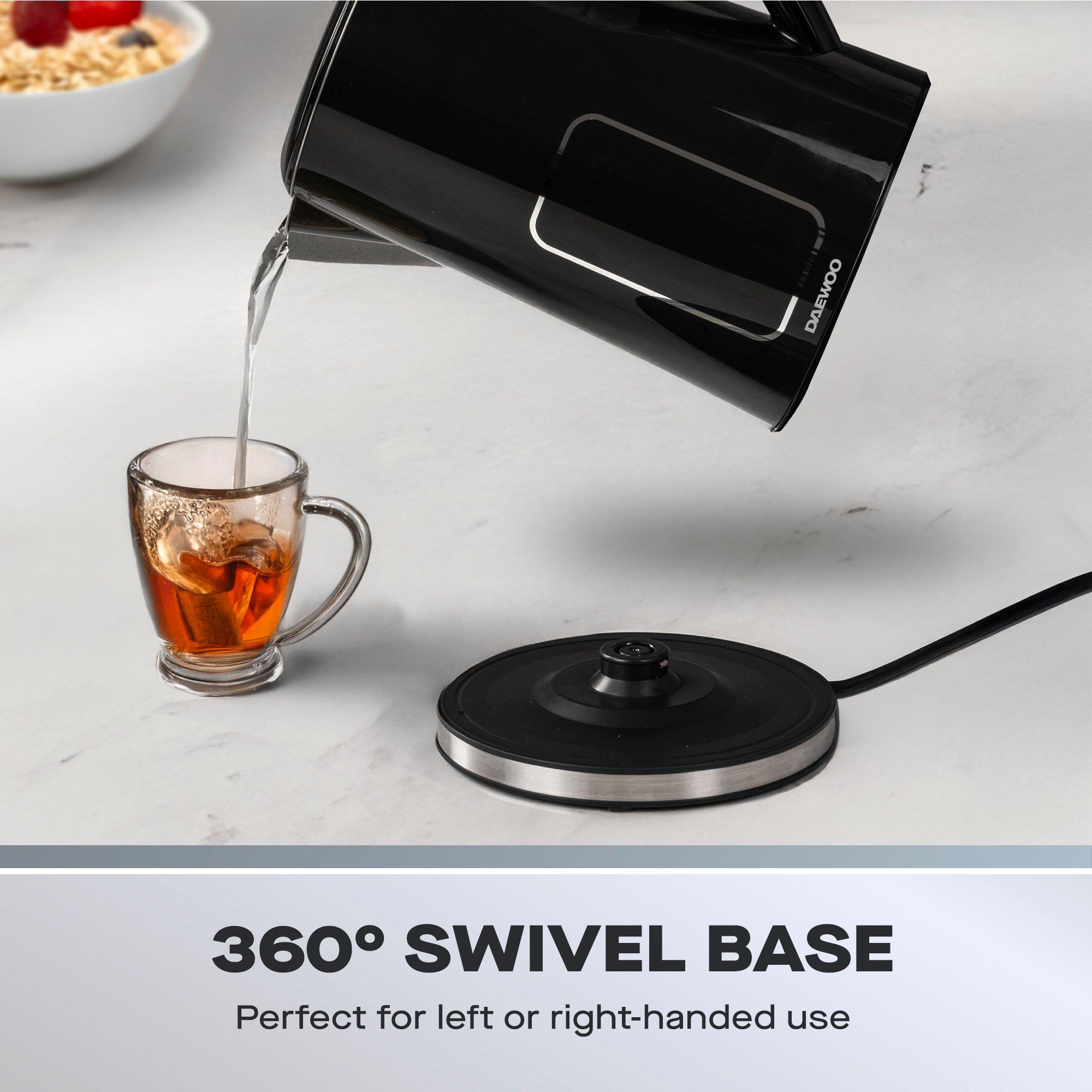 Black - Daewoo Electricals - 1.7L Black Digital Kettle - 15