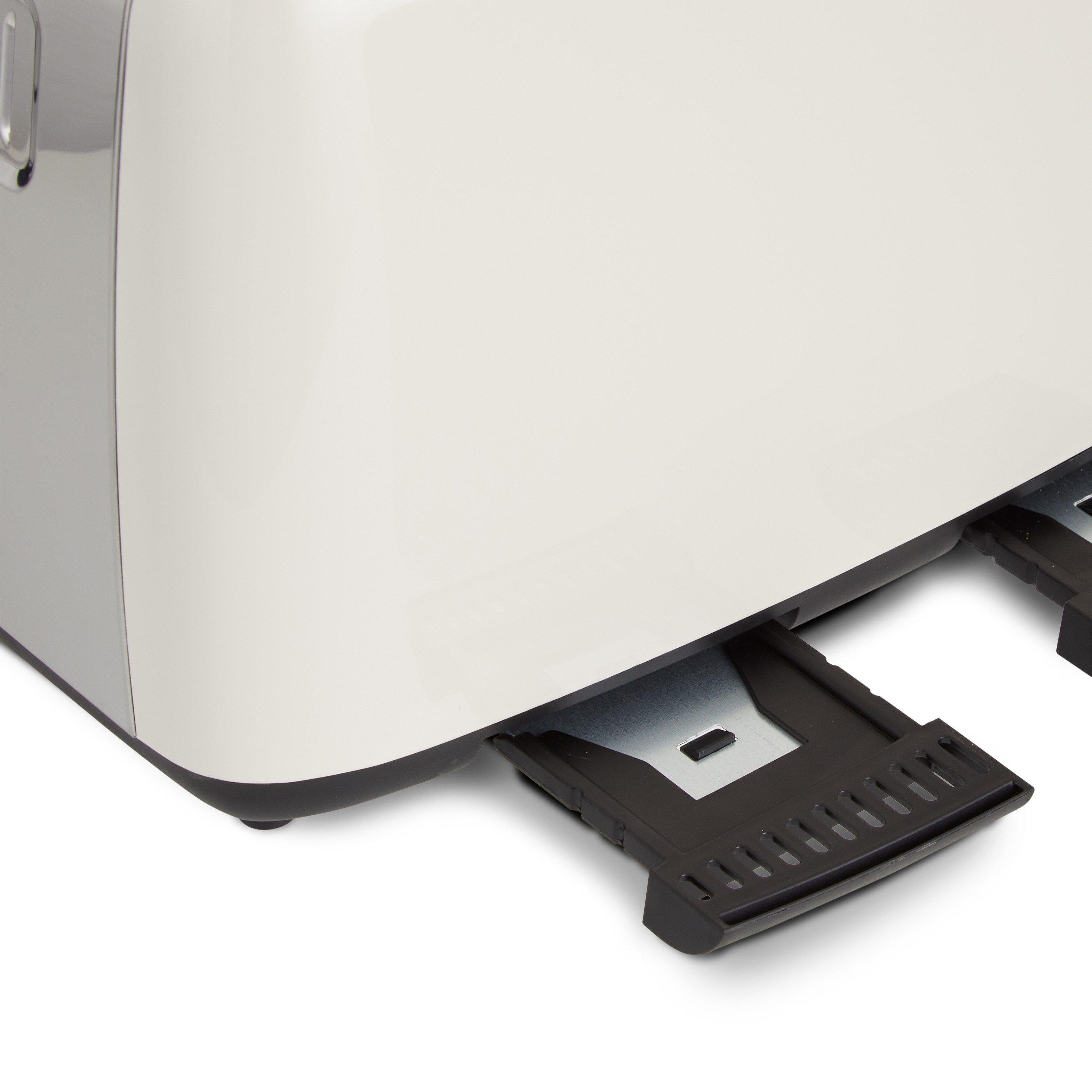 Cream - EGL - 4 Slice Coloured Toaster - 4