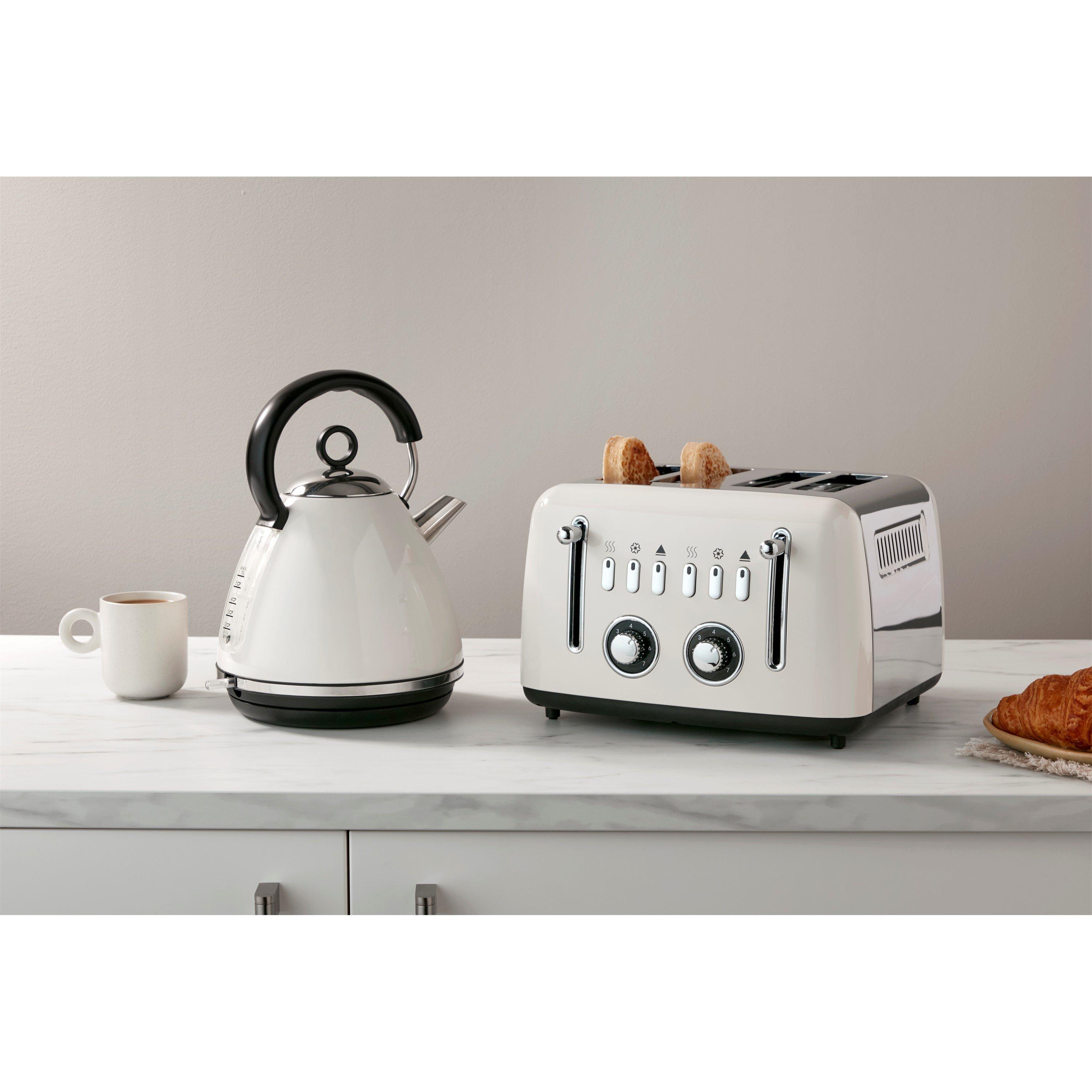 Cream - EGL - 4 Slice Coloured Toaster - 6