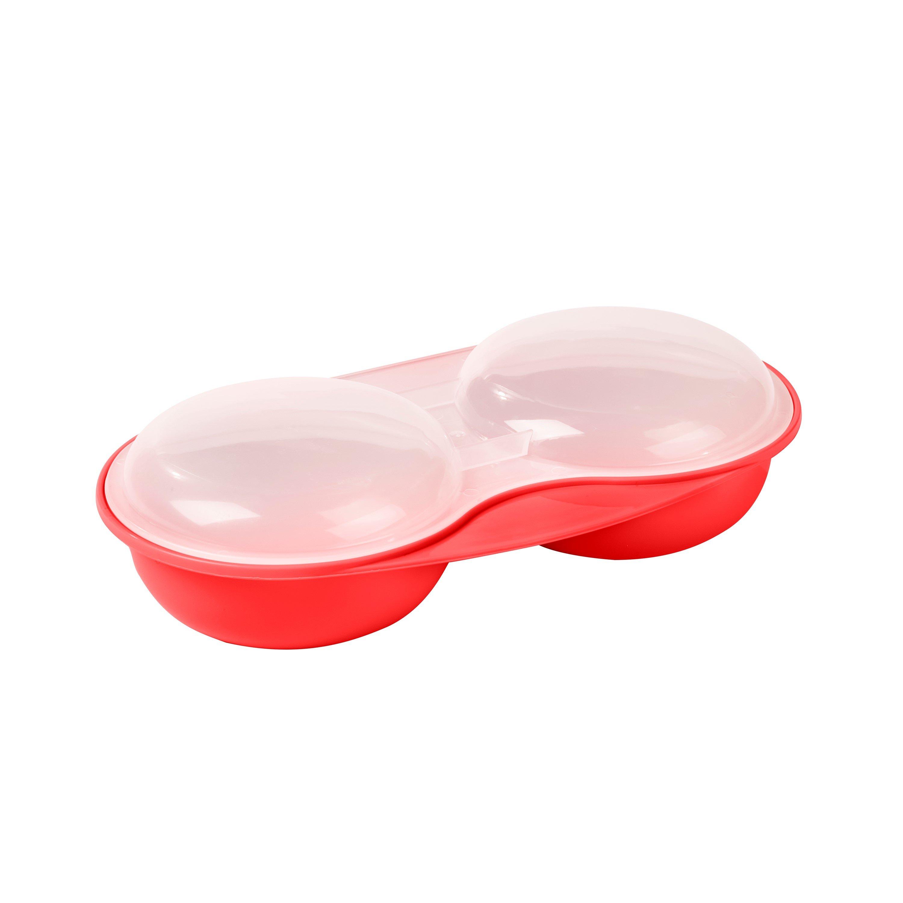 Red - Homelife - 3 Piece Breakfast Microwave Set - 2