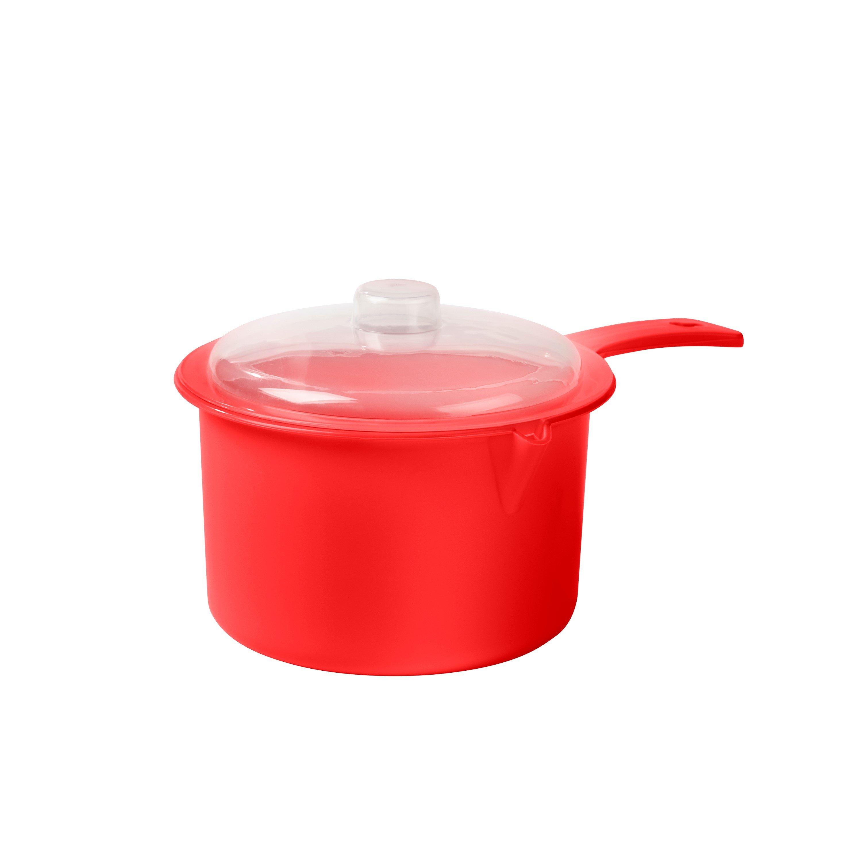 Red - Homelife - 3 Piece Breakfast Microwave Set - 4