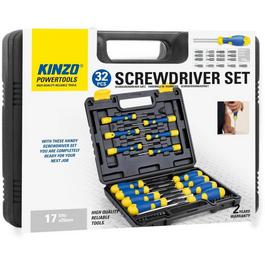 Kinzo Screwdriver Set Adults