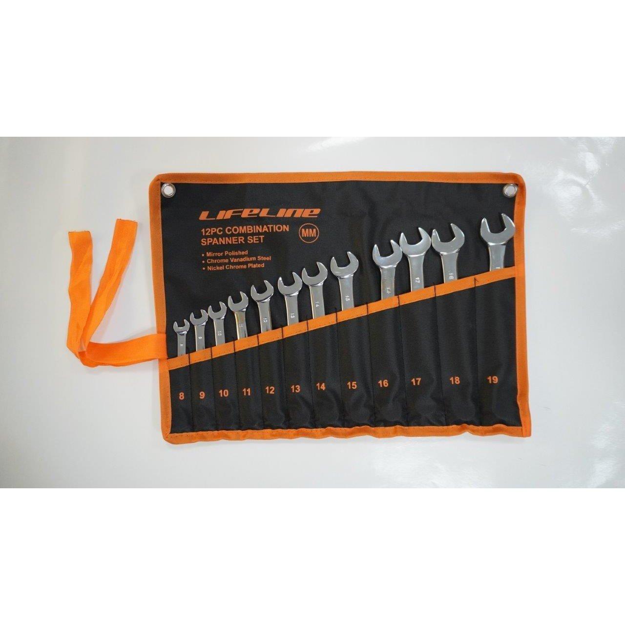 Polished - LifeLine - 12Pc Spanner Set - 1