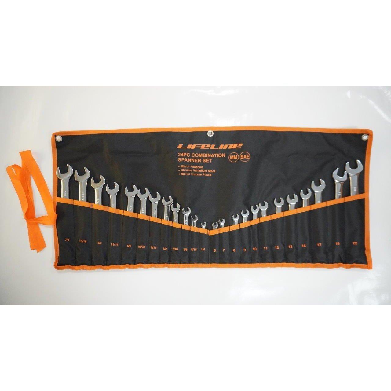 Polished - LifeLine - 24Pc Spanner Set - 1