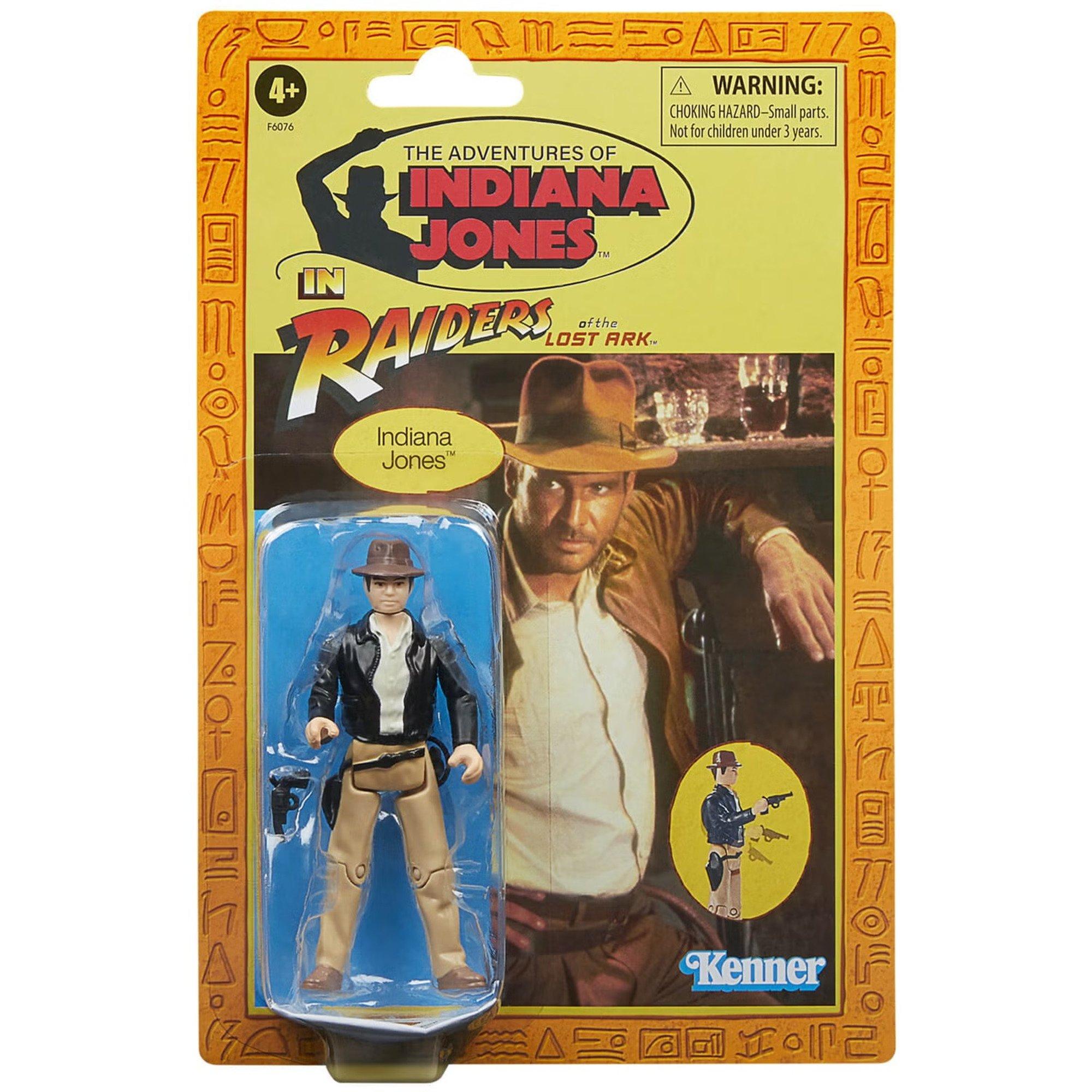 None - Hasbro - Raiders of the Lost Ark Action Figure Indiana Jones 10 cm - 1