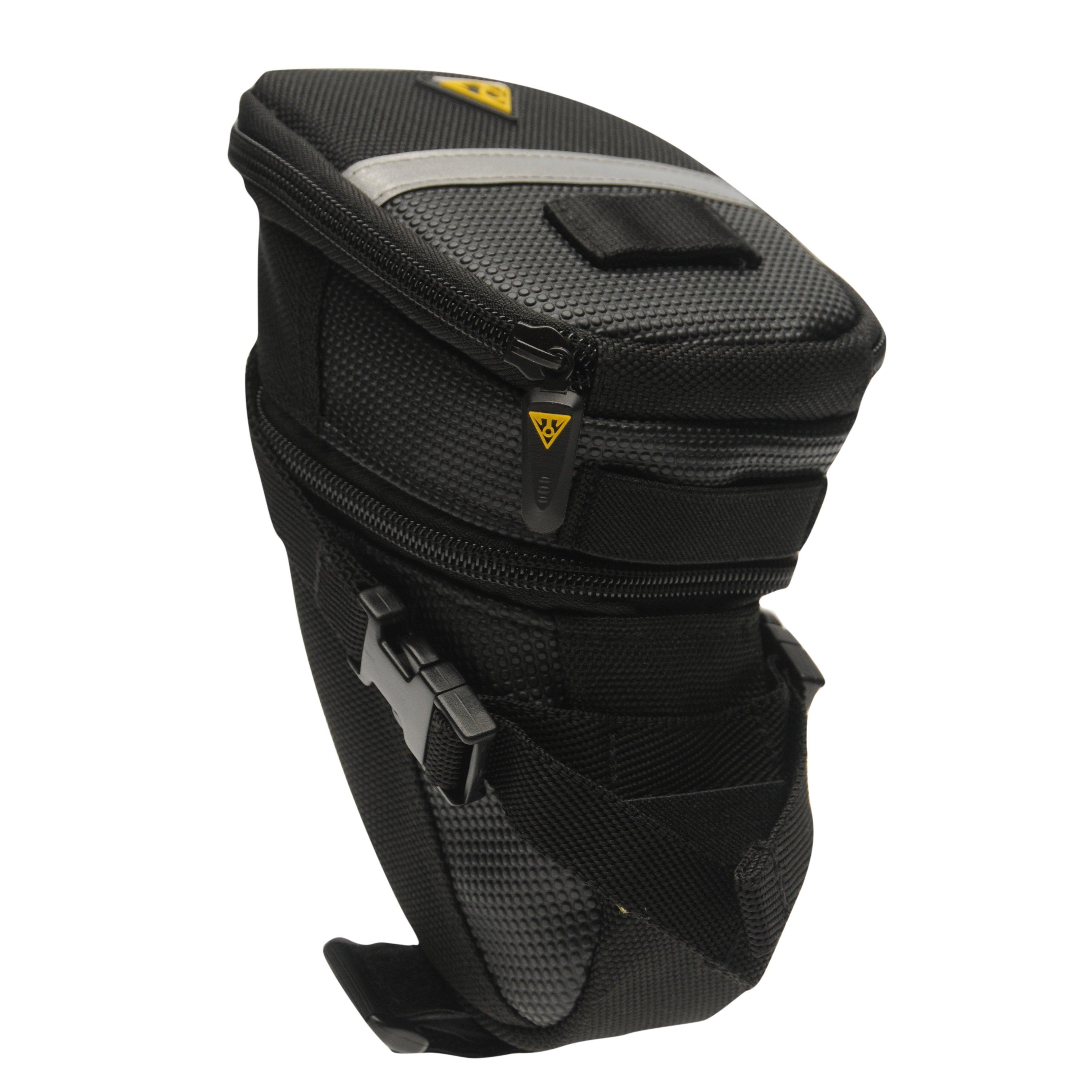 Topeak  Black Aero Wedge Saddle Bag - Micro