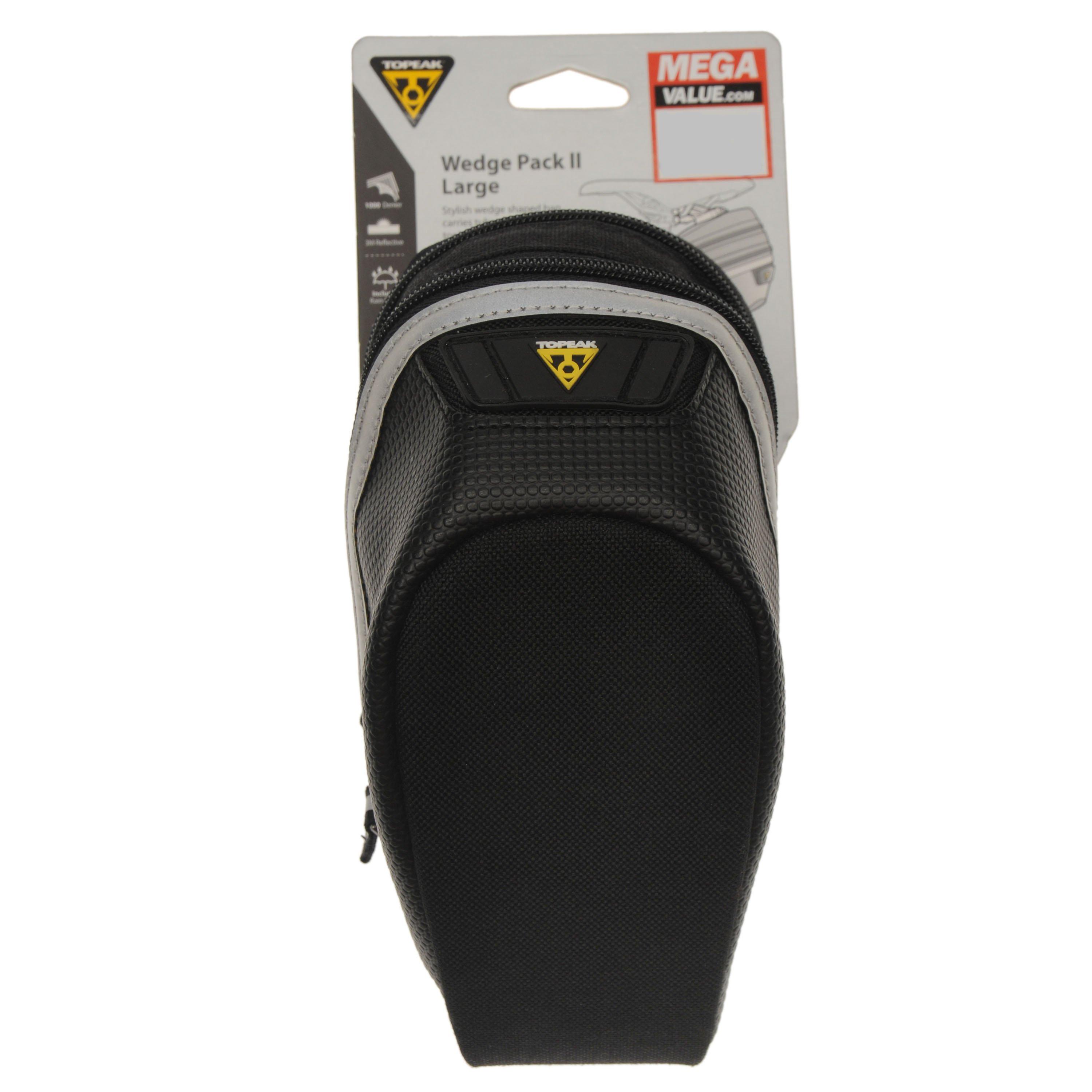 Black - Topeak - Wedge Saddle Bag - 1