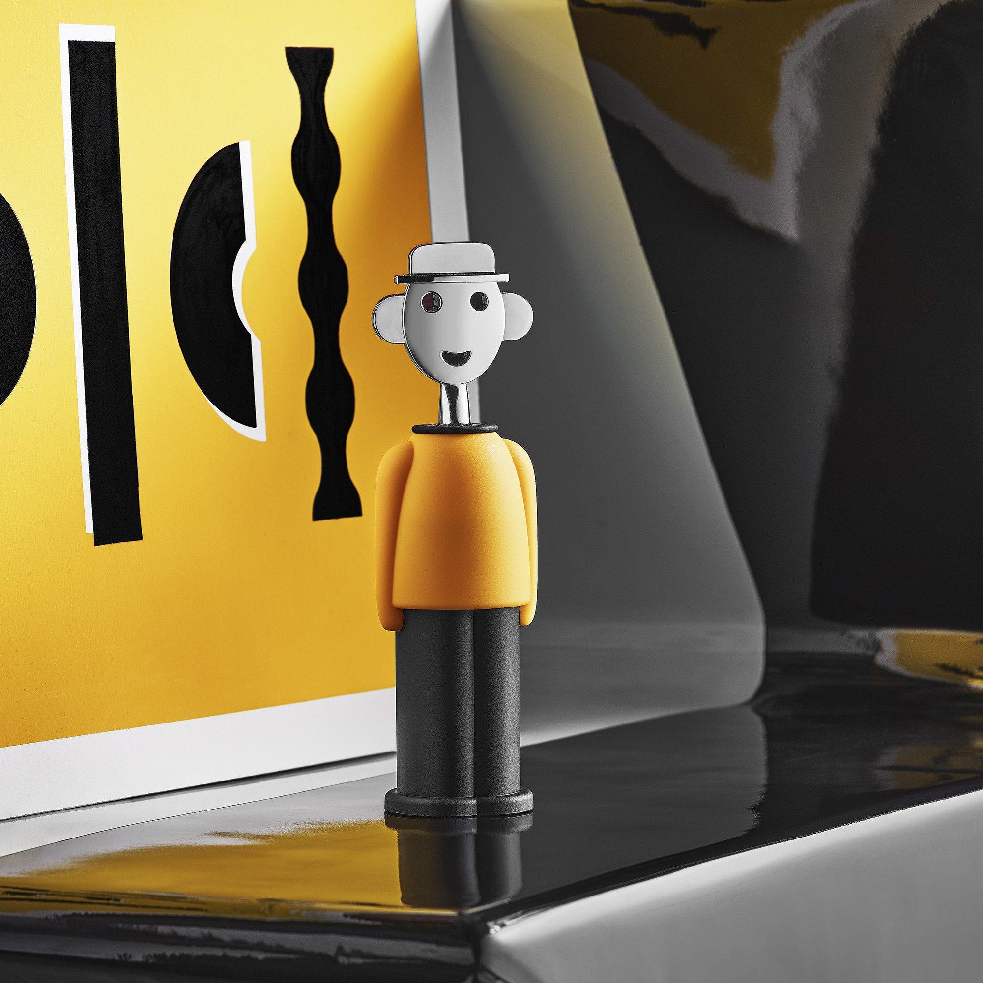 Yellow/Black - Alessi - Alessandro M Corkscrew - 2