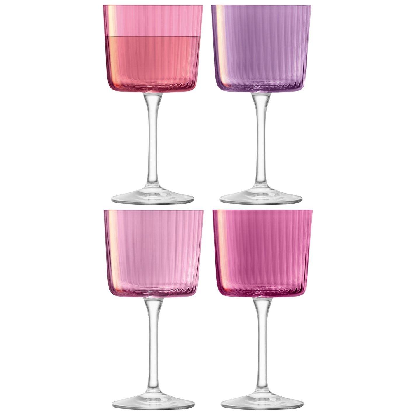 Assorted Gems Wine Glass - Set of 4