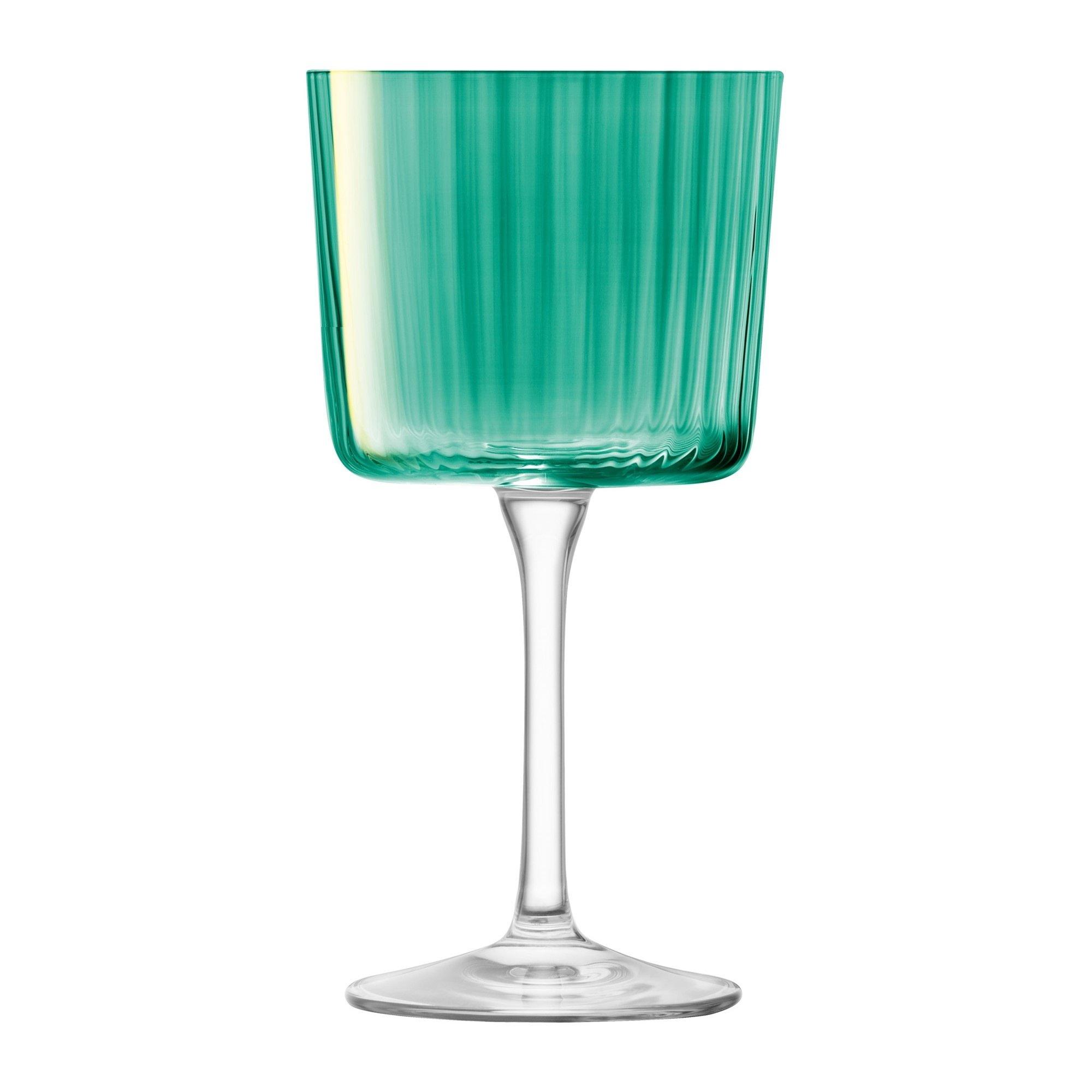 Lsa  Assorted Gems Wine Glass  Of 4 - Jade
