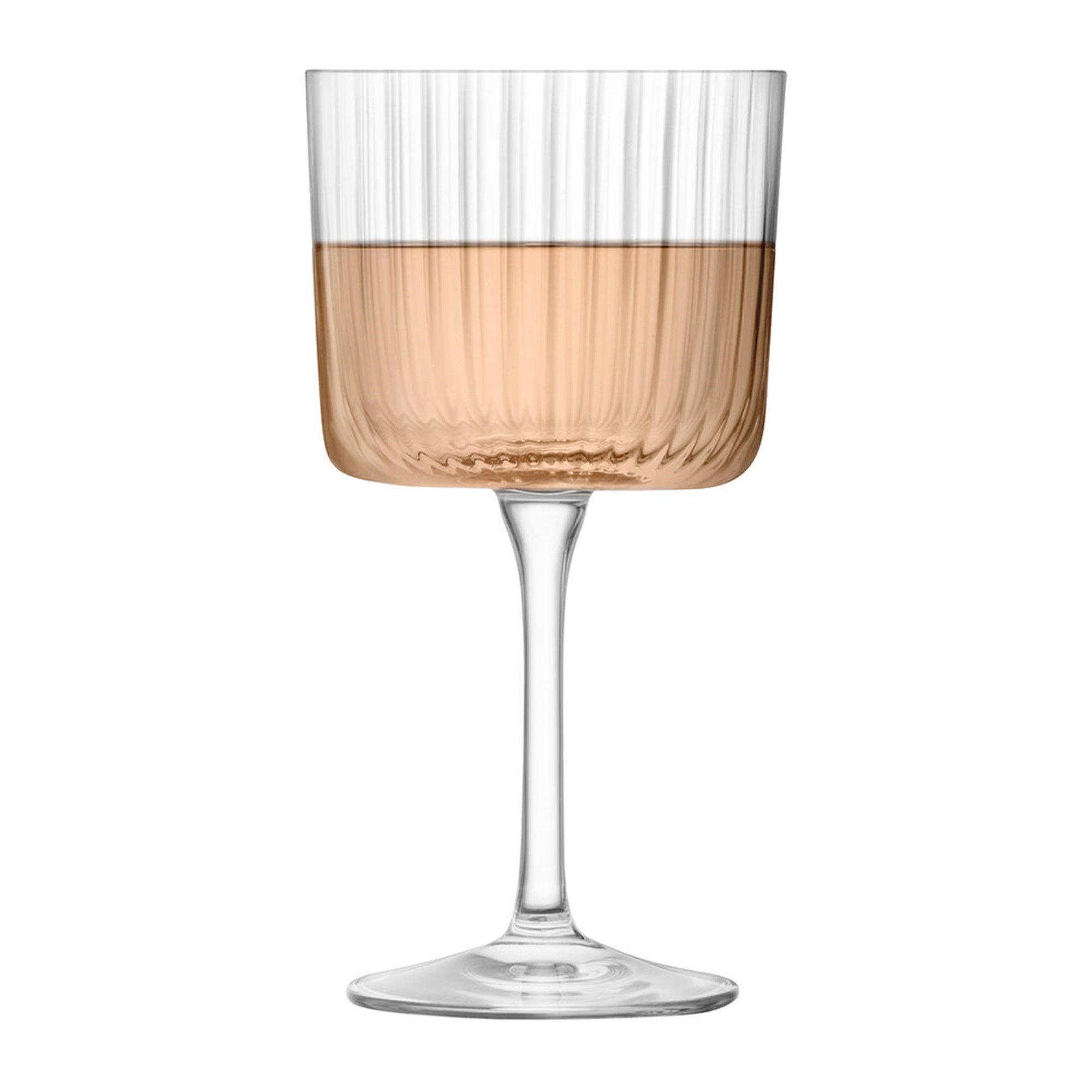 Clear - LSA - Gio Line Wine Glasses - Set of 4 - 5