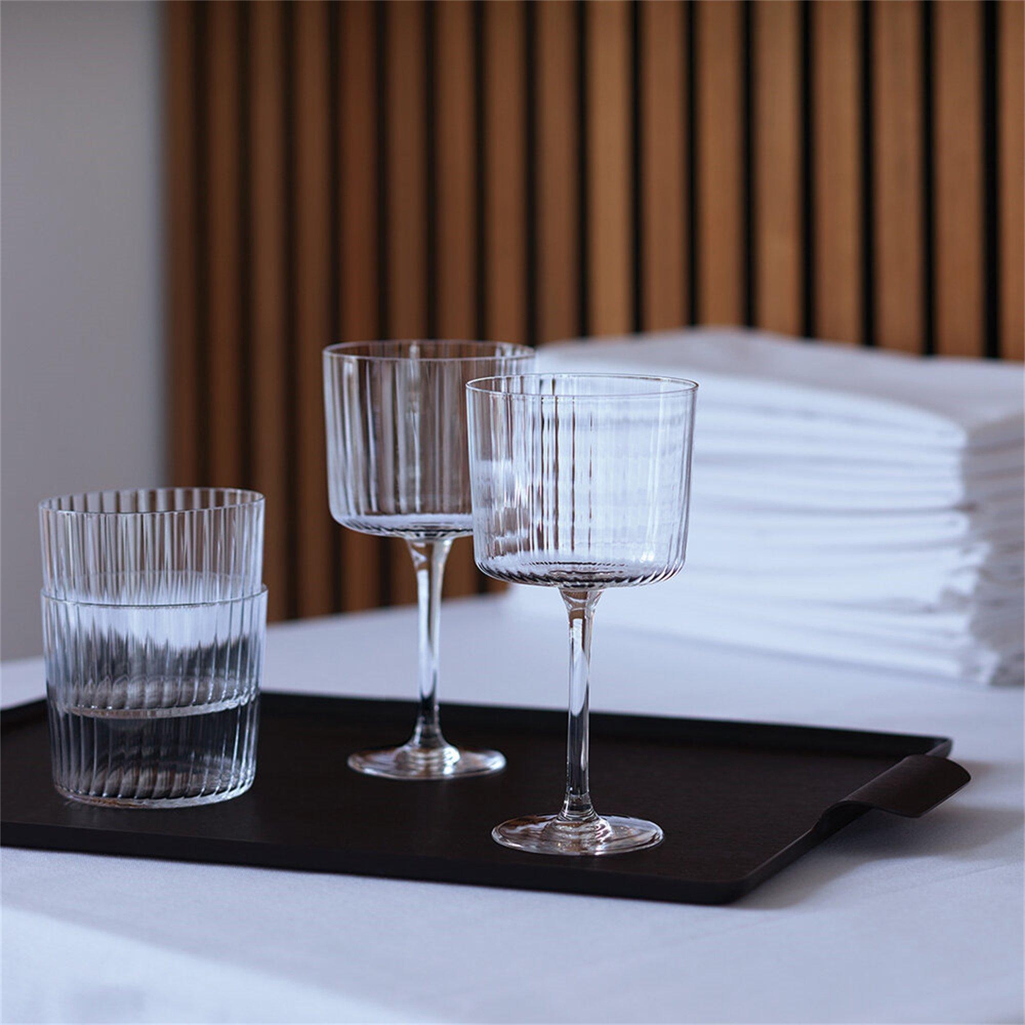 Clear - LSA - Gio Line Wine Glasses - Set of 4 - 8