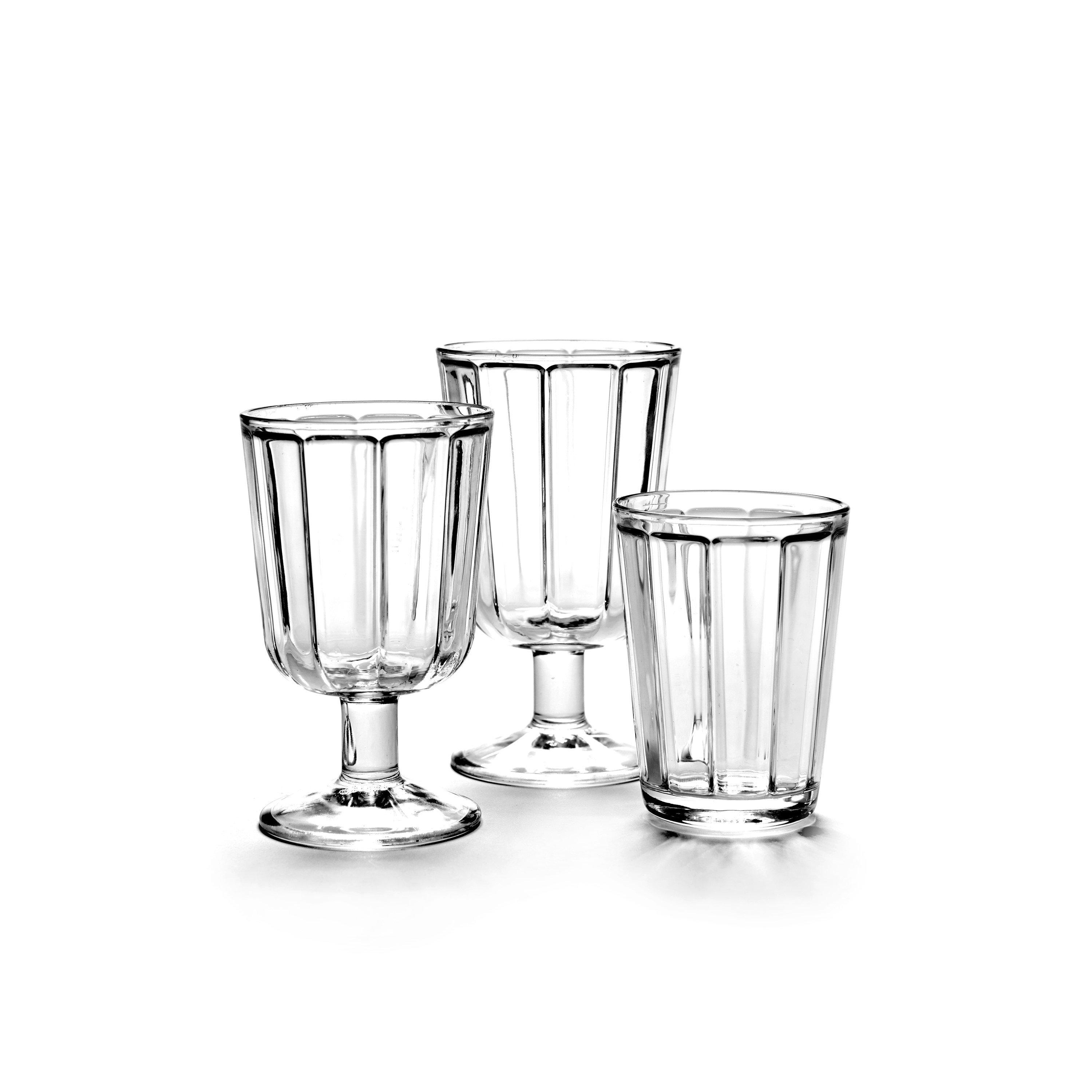 Clear - Serax - Sergio Herman Surface White Wine Glasses - Set of 4 - 3