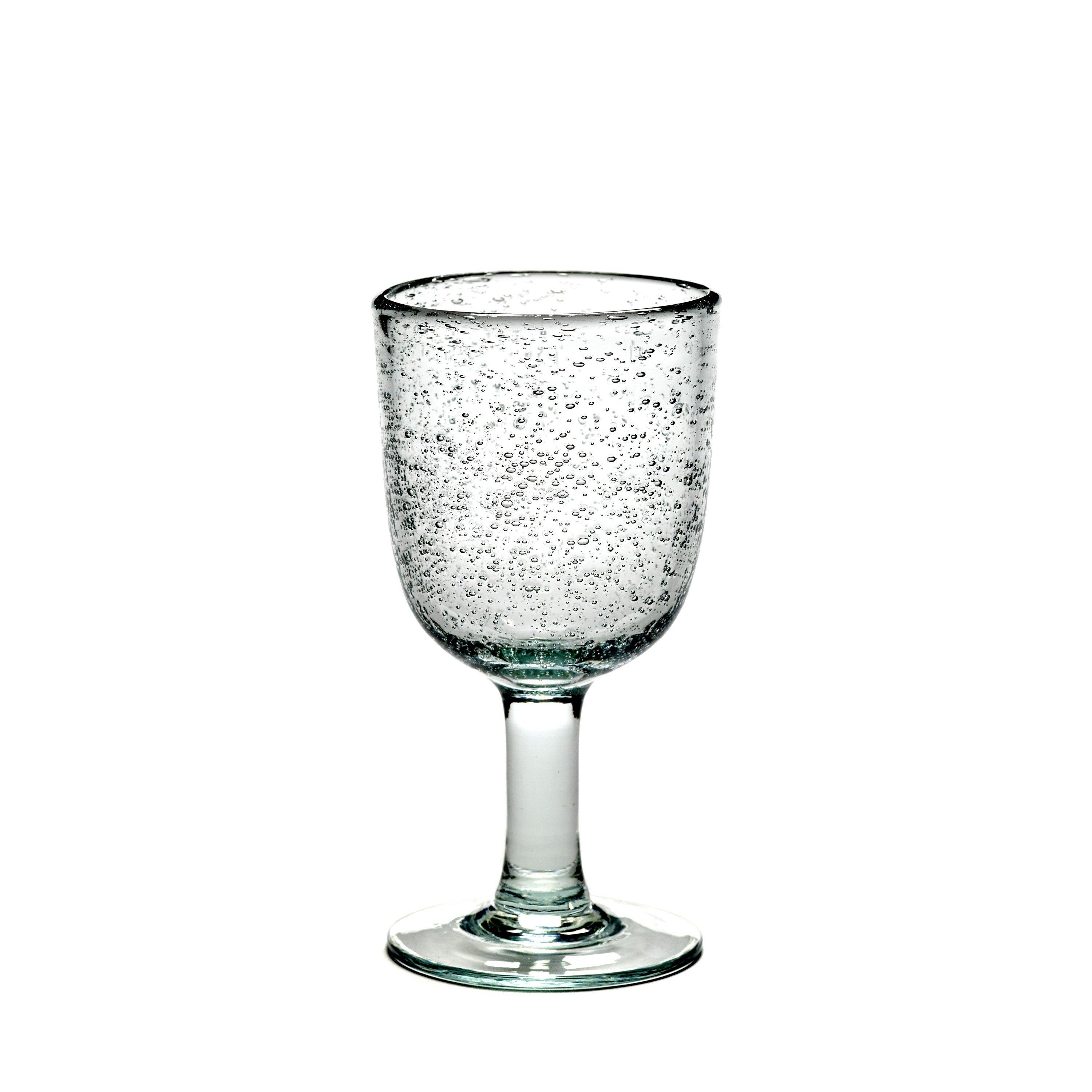 Clear - Serax - Pascale Naessens Pure White Wine Glasses - Set of 4