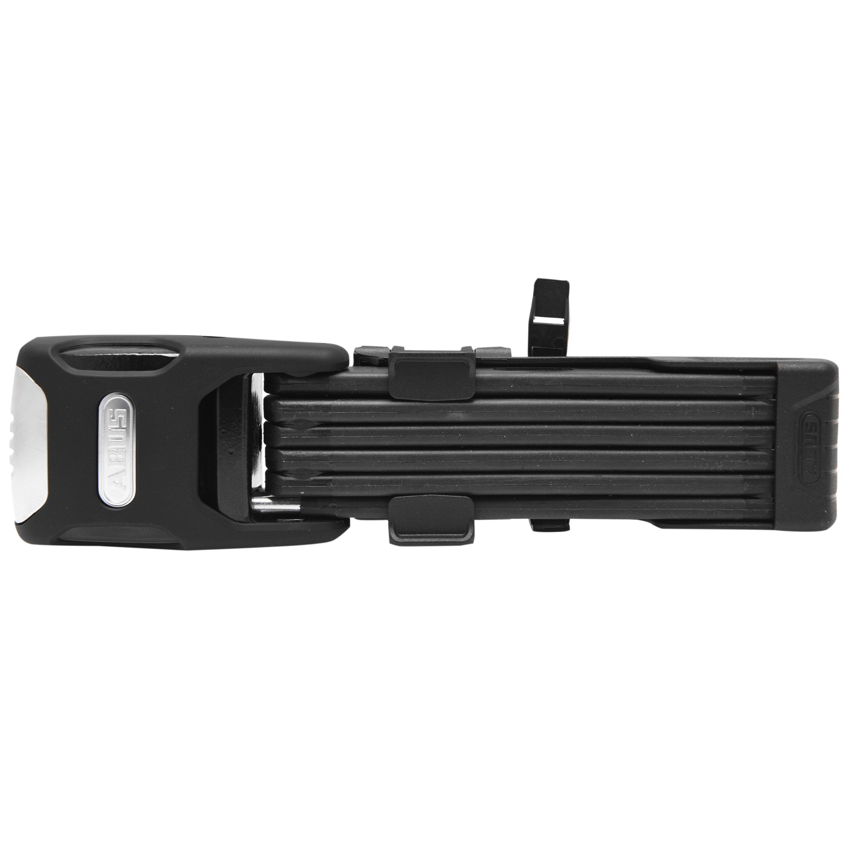 Black - Abus - Bordo 5700 Alarm 90cm Folding Lock - 2