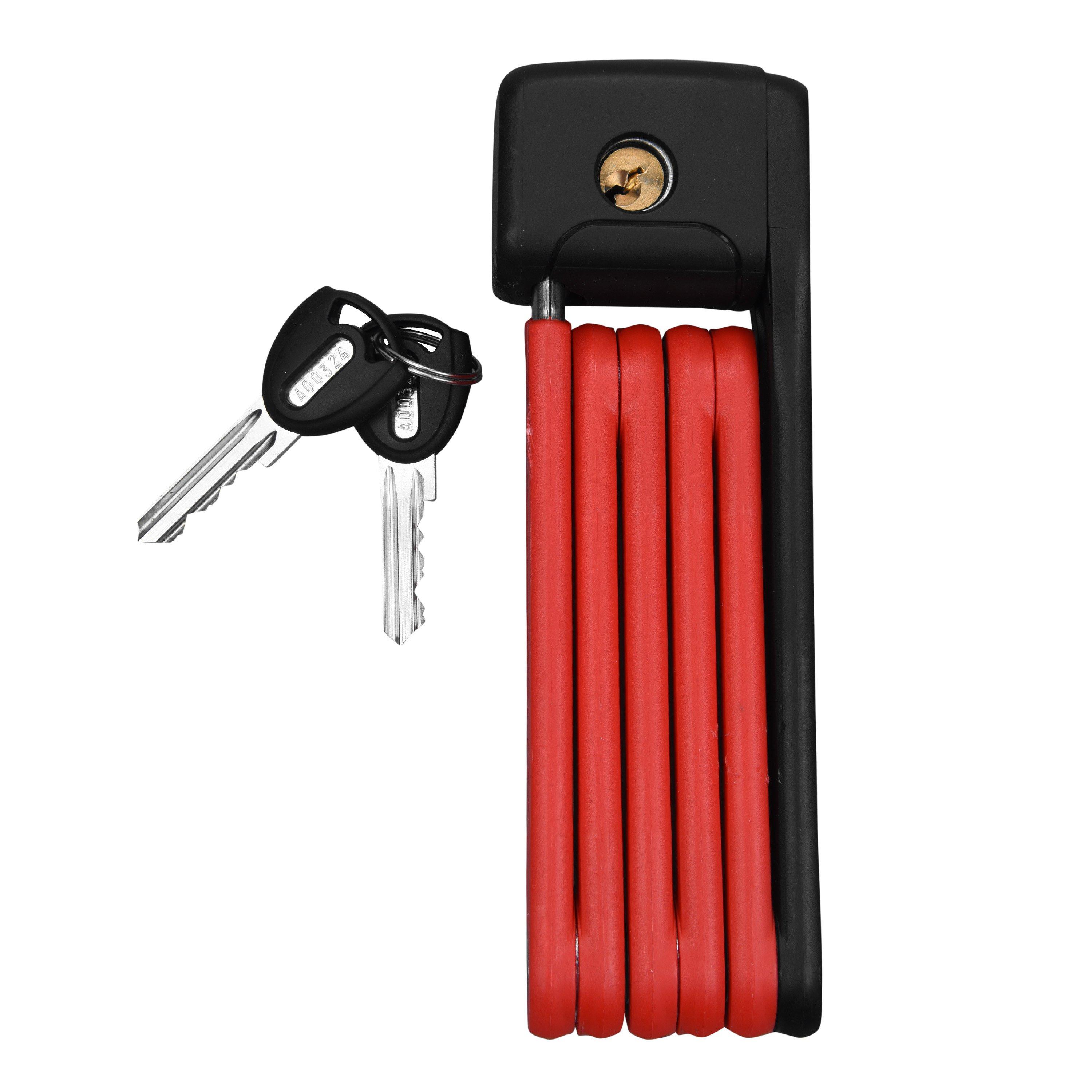 Abus  Bordo Lite 6055 Cycle Lock - Red