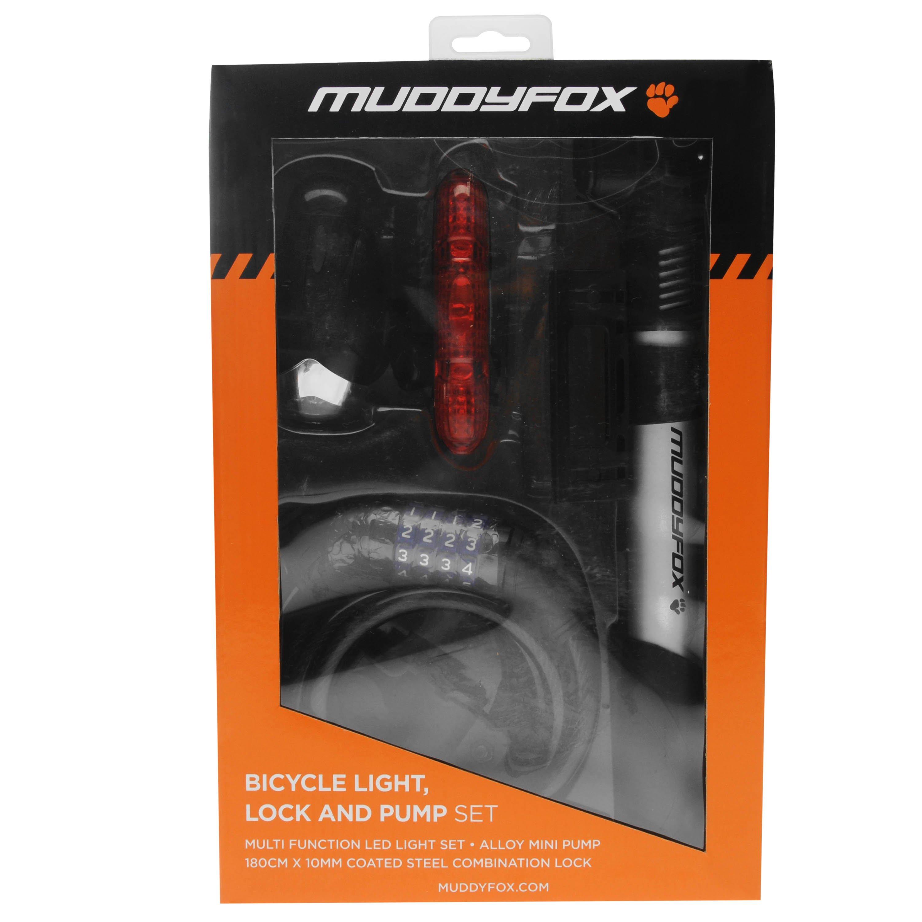 Black - Muddyfox - Light Lock And Pump Set - 2