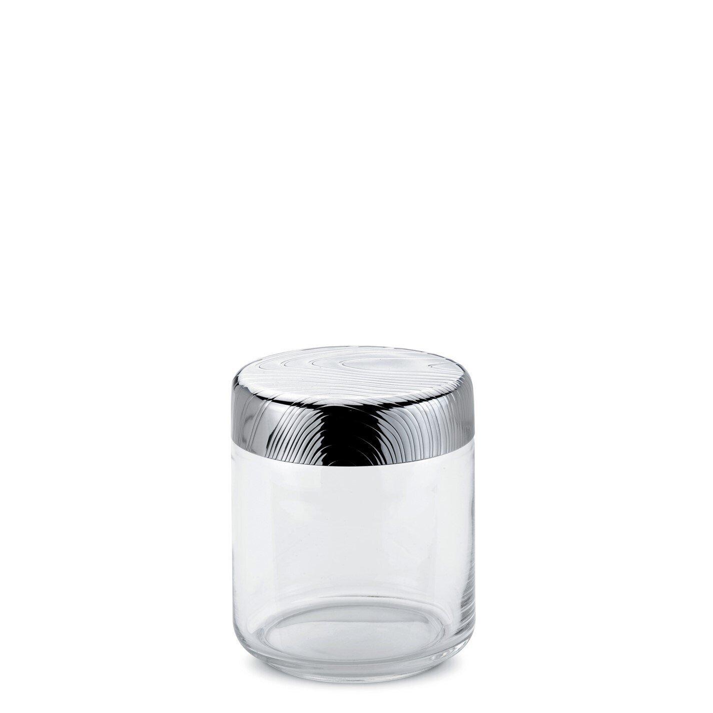 Alessi  Clear Veneer Glass Storage Jar - Large