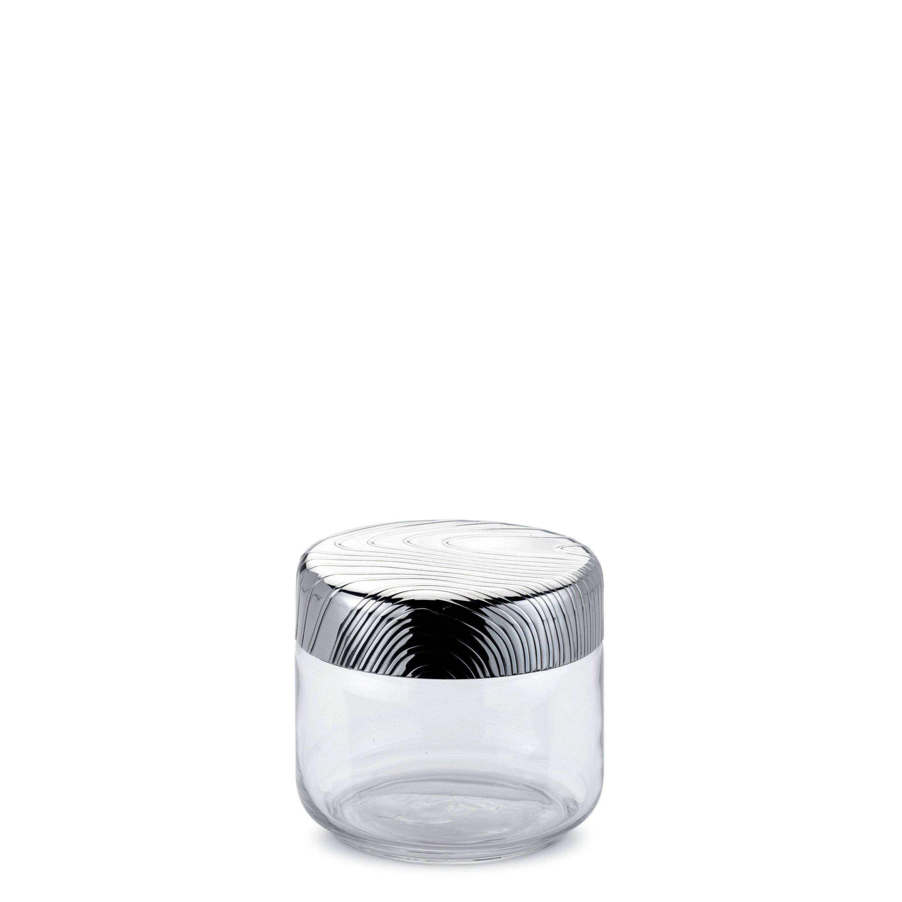 Clear - Alessi - Veneer Glass Storage Jar - 2