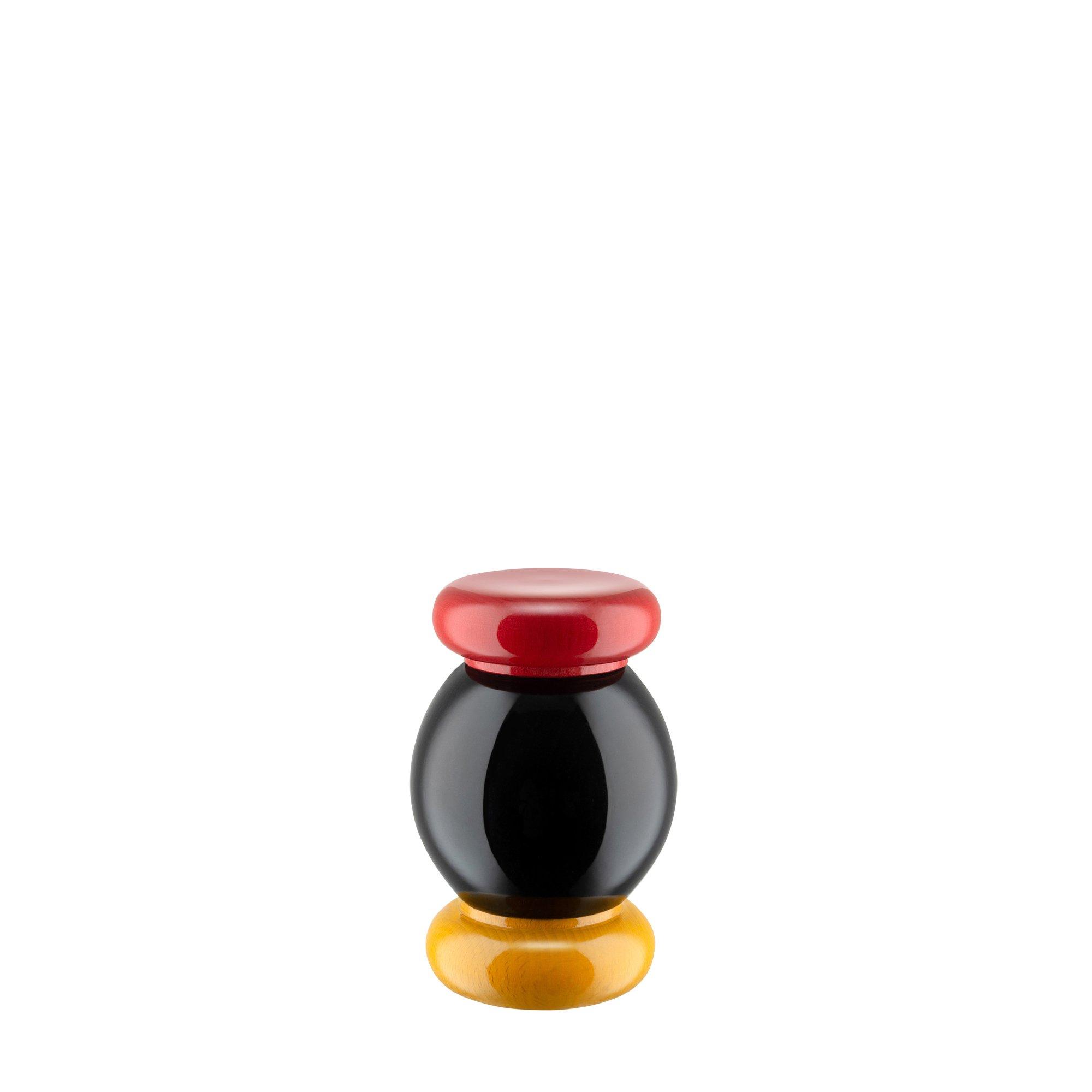 Alessi Industrial Salt Pepper Grinder - Black - Low