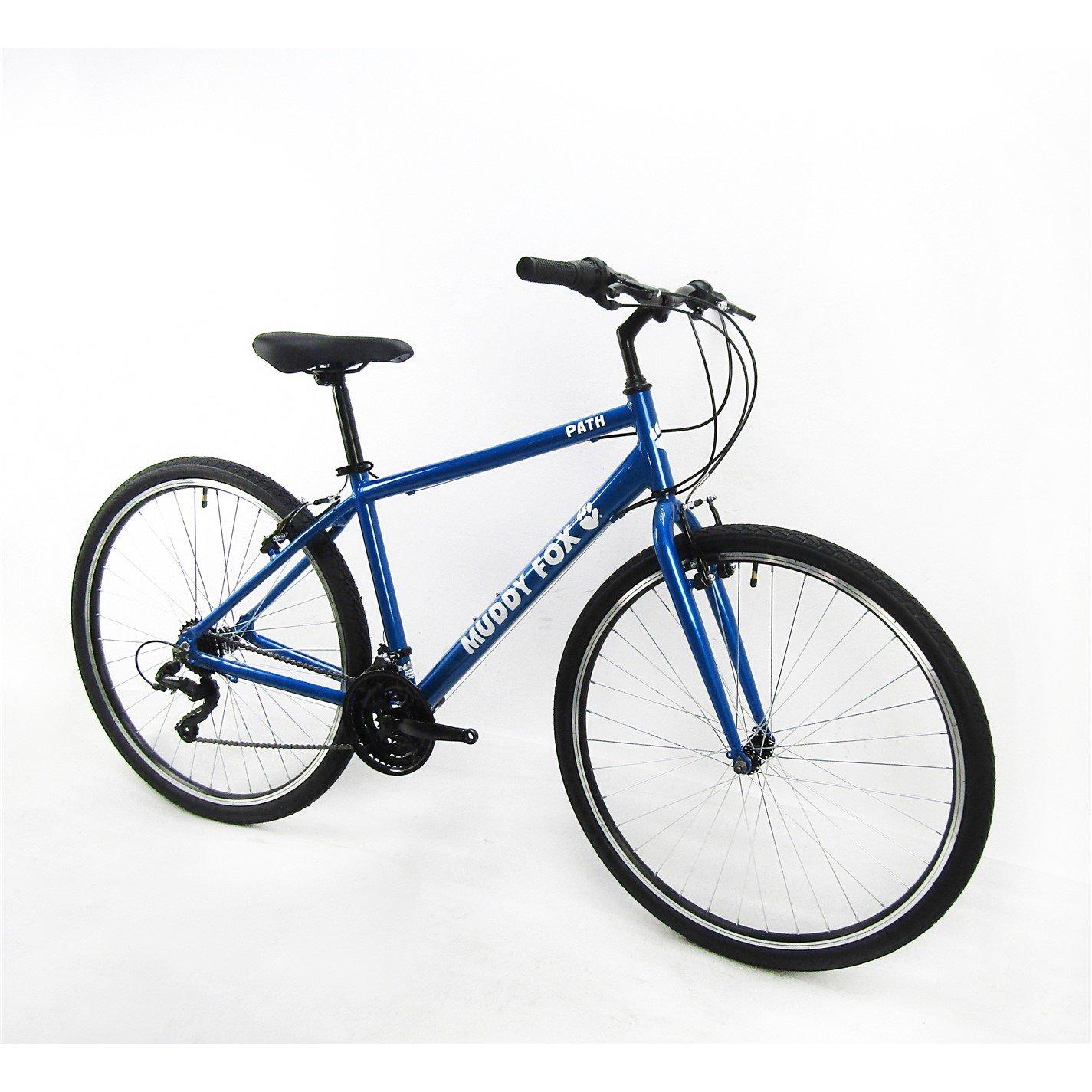 Blue - Muddyfox - Path Hybrid Bike Adults - 2