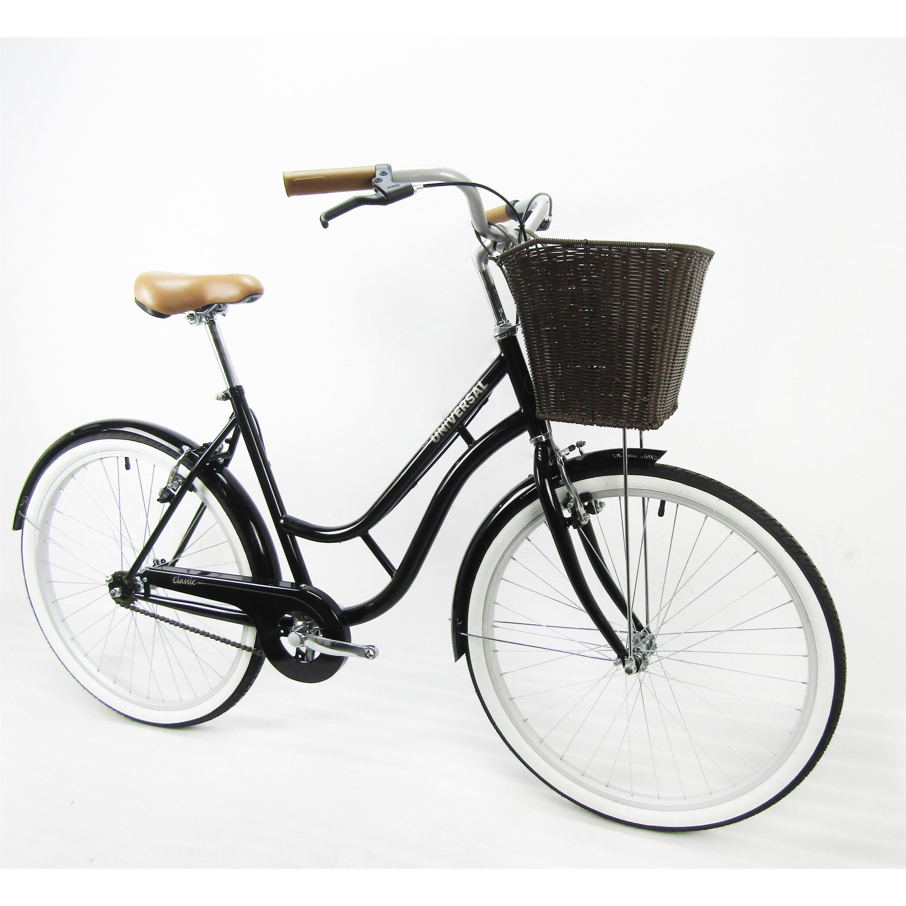 Black - Universal - Classic Hybrid Bike - 2