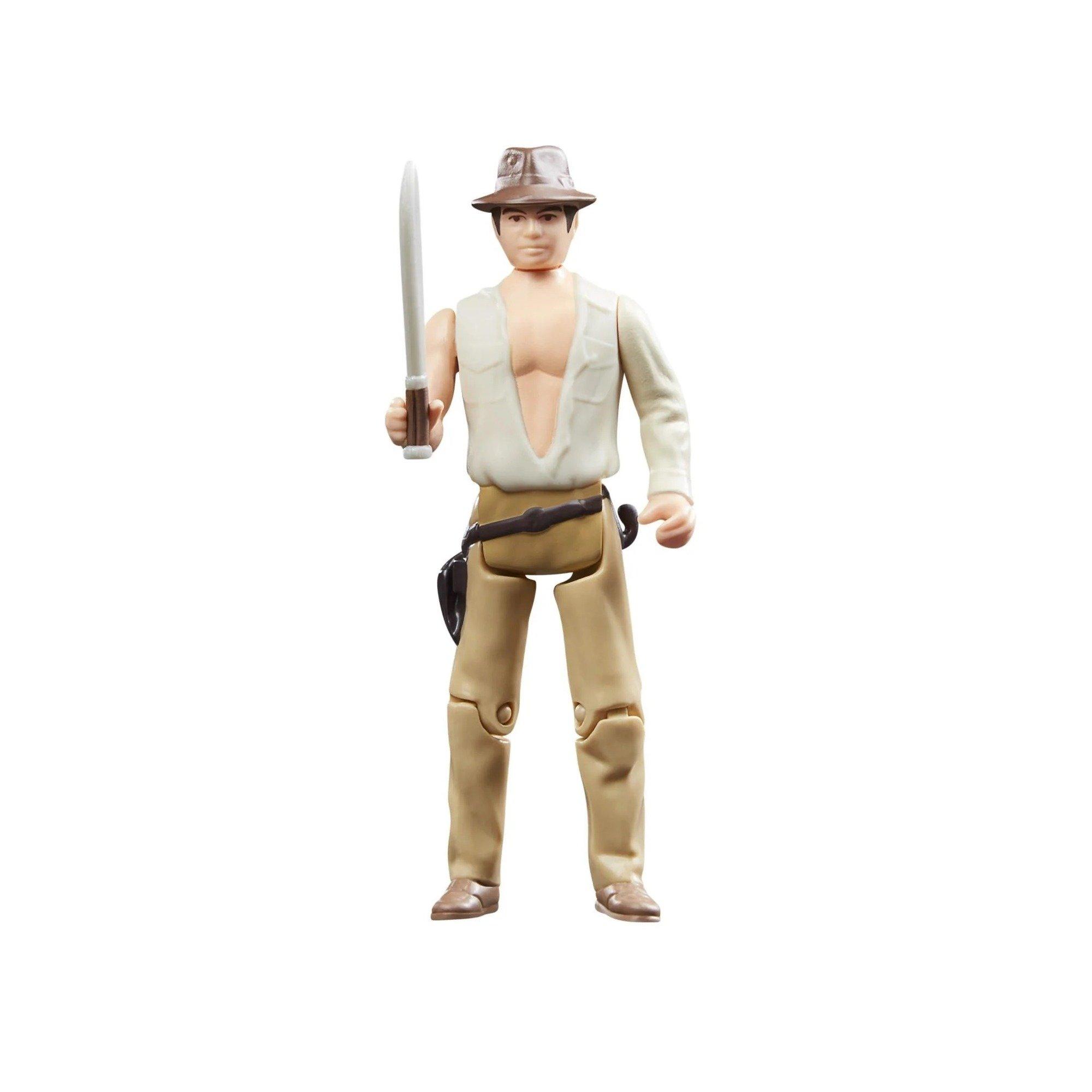 None - Hasbro - Indiana Jones: The Temple Of Doom: Retro Collection Action Figure: Indiana Jones - 4
