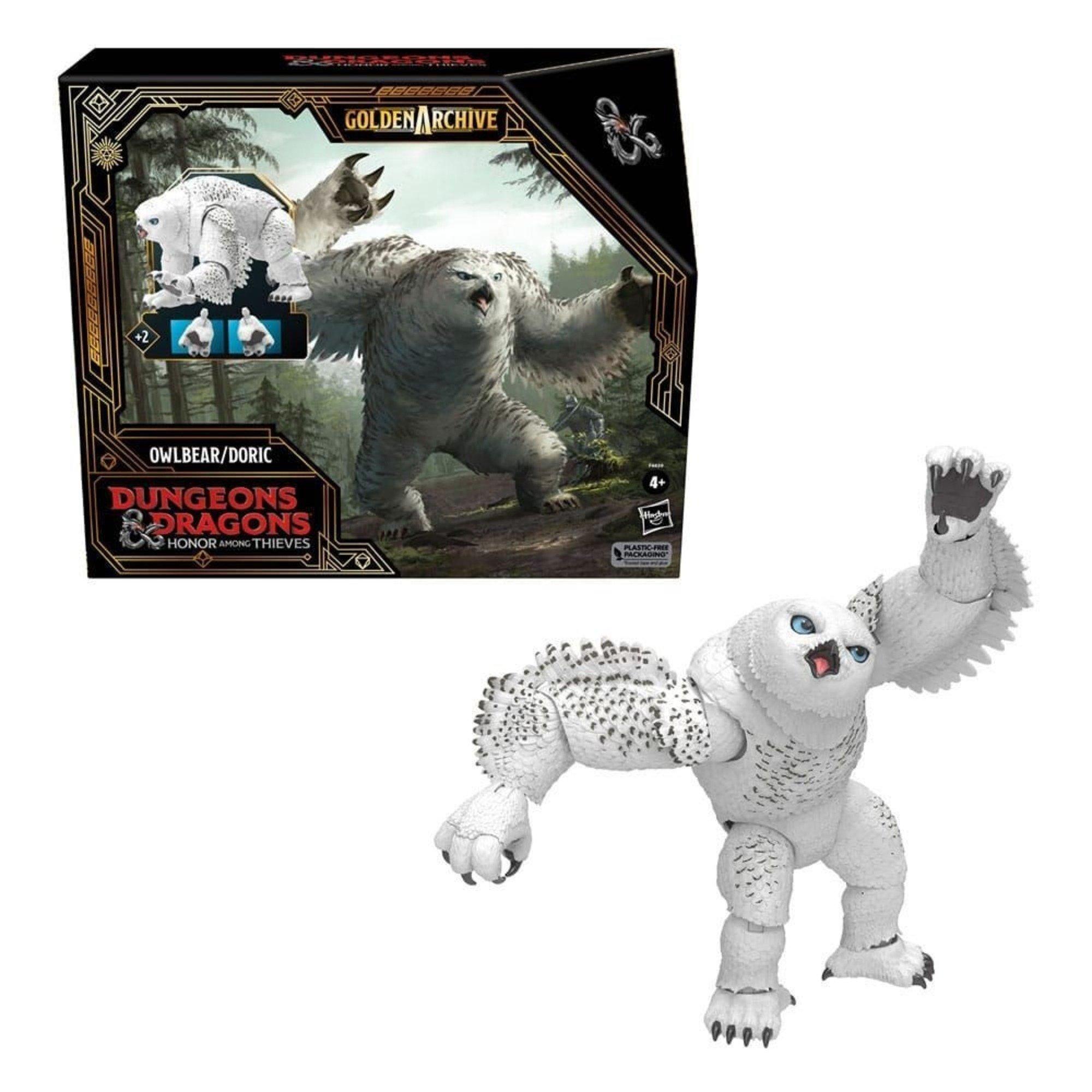 Aucun - Dungeons and Dragons - Dungeons & Dragons Honour Among Thieves Golden Archive Action Figure Doric / Owlbear - 1