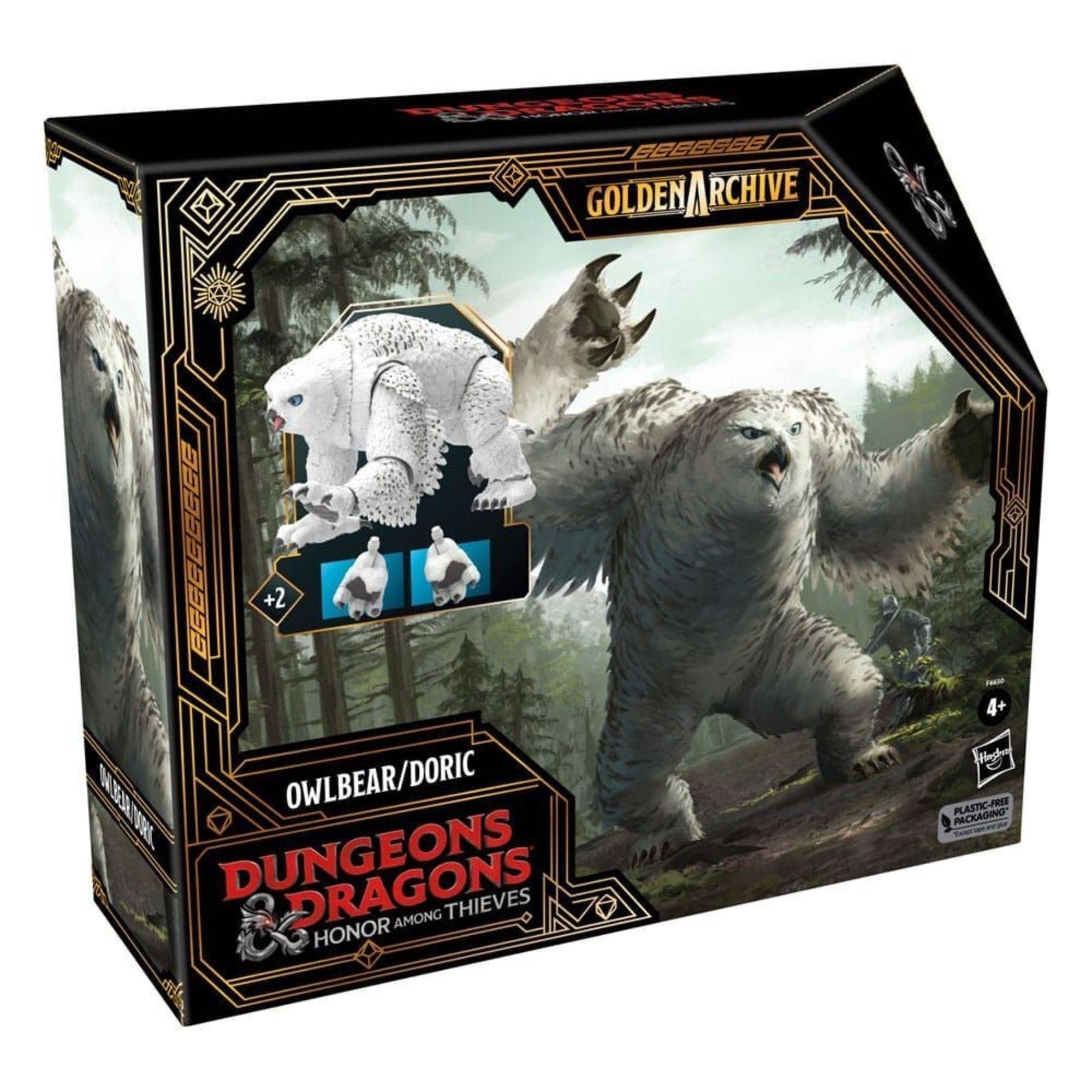 Aucun - Dungeons and Dragons - Dungeons & Dragons Honour Among Thieves Golden Archive Action Figure Doric / Owlbear - 2